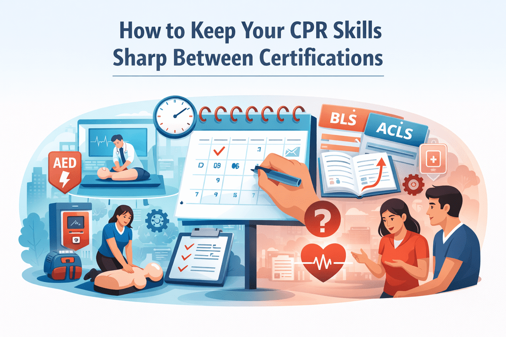 How to Keep Your CPR Skills Sharp Between Certifications — GEAR UP with CPR