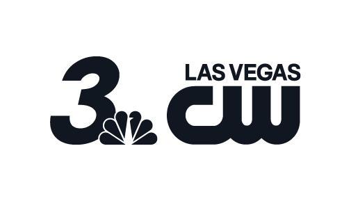 Logo of 3 Las Vegas NBC and CW network.