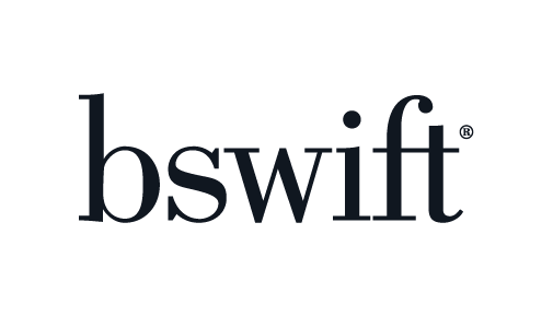 Bswifi logo in black on a white background.