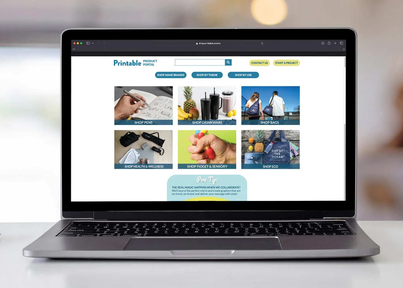 Merch, swag, promotional products website