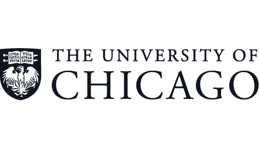 University of Chicago logo with shield and text.