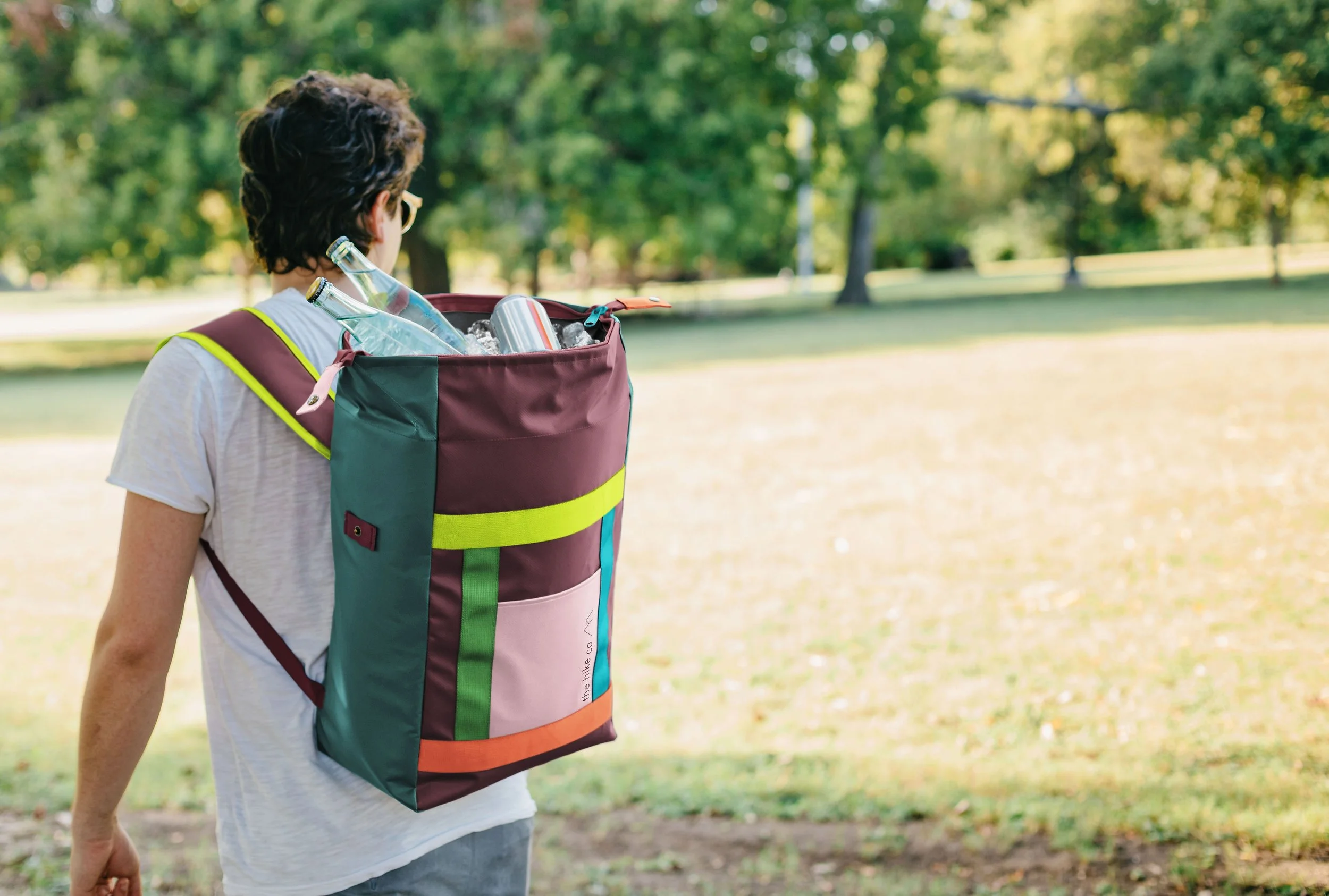 Your logo on bags and backpacks