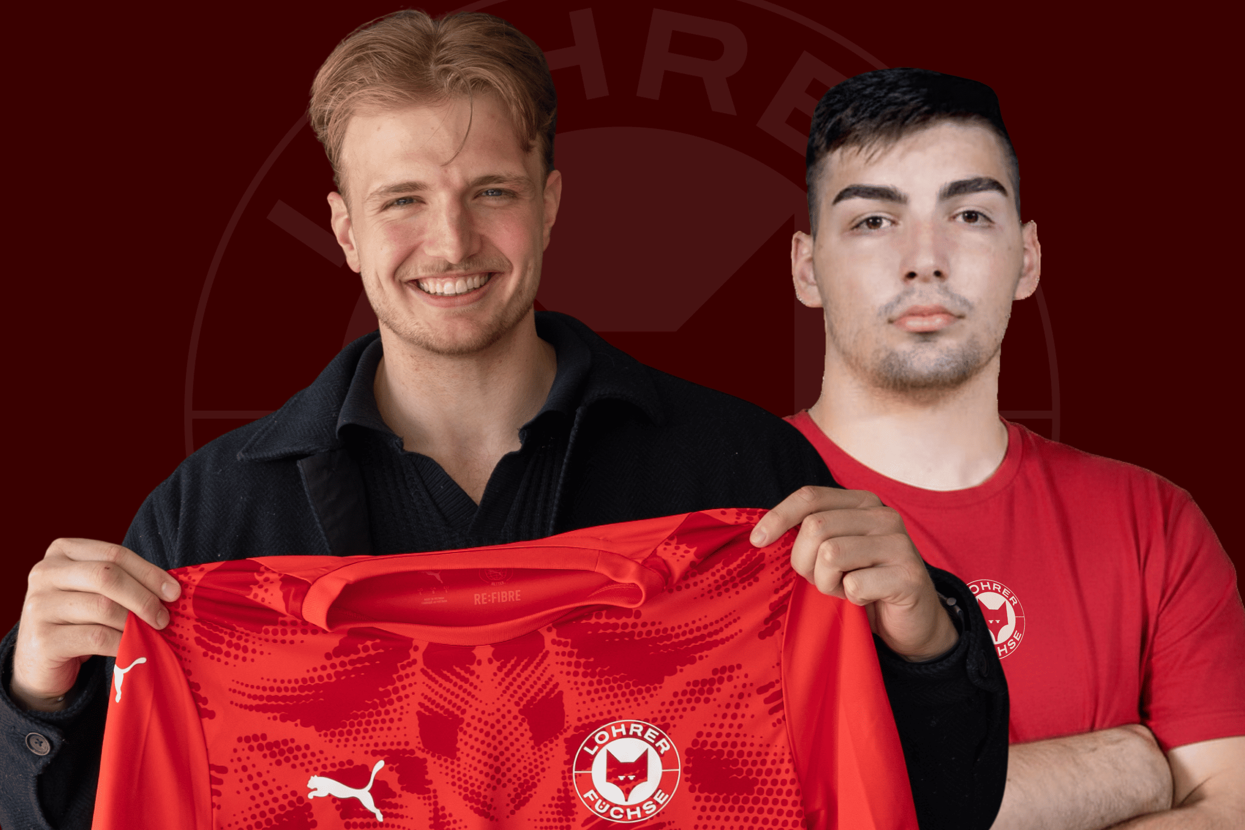 Jan Lukas Herrmann und Bálint Rosta Verstärken die Füchse