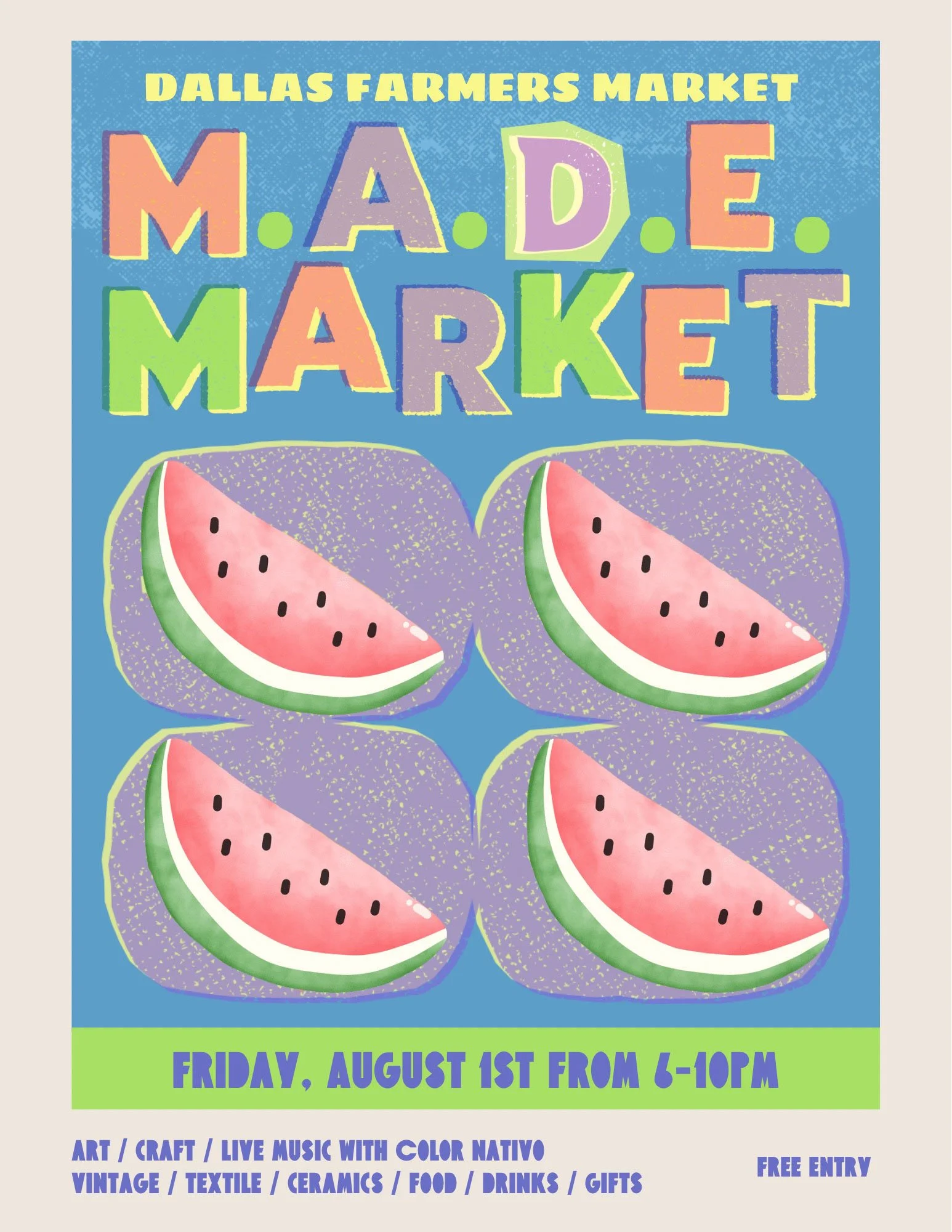 Watermelon Day at Dallas Farmer’s Market
