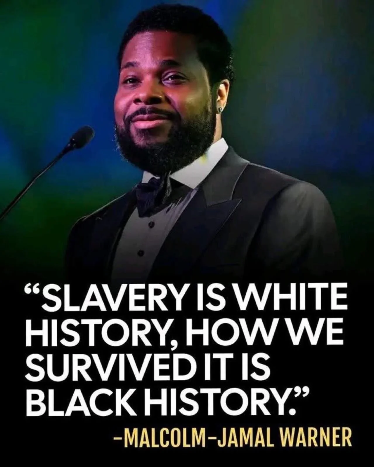 Black history is the study of our infinite greatness.