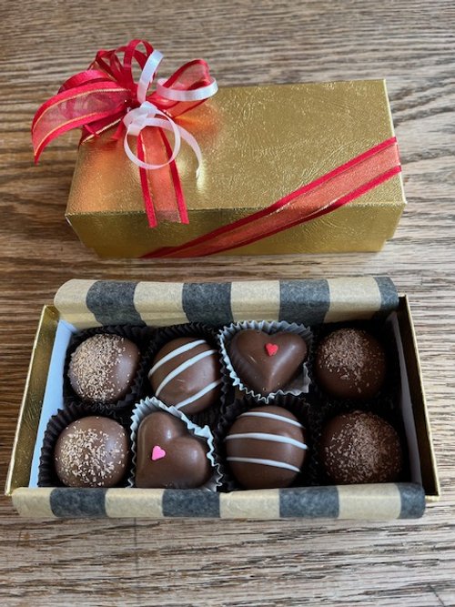 Small Assorted Belgian Milk Truffles