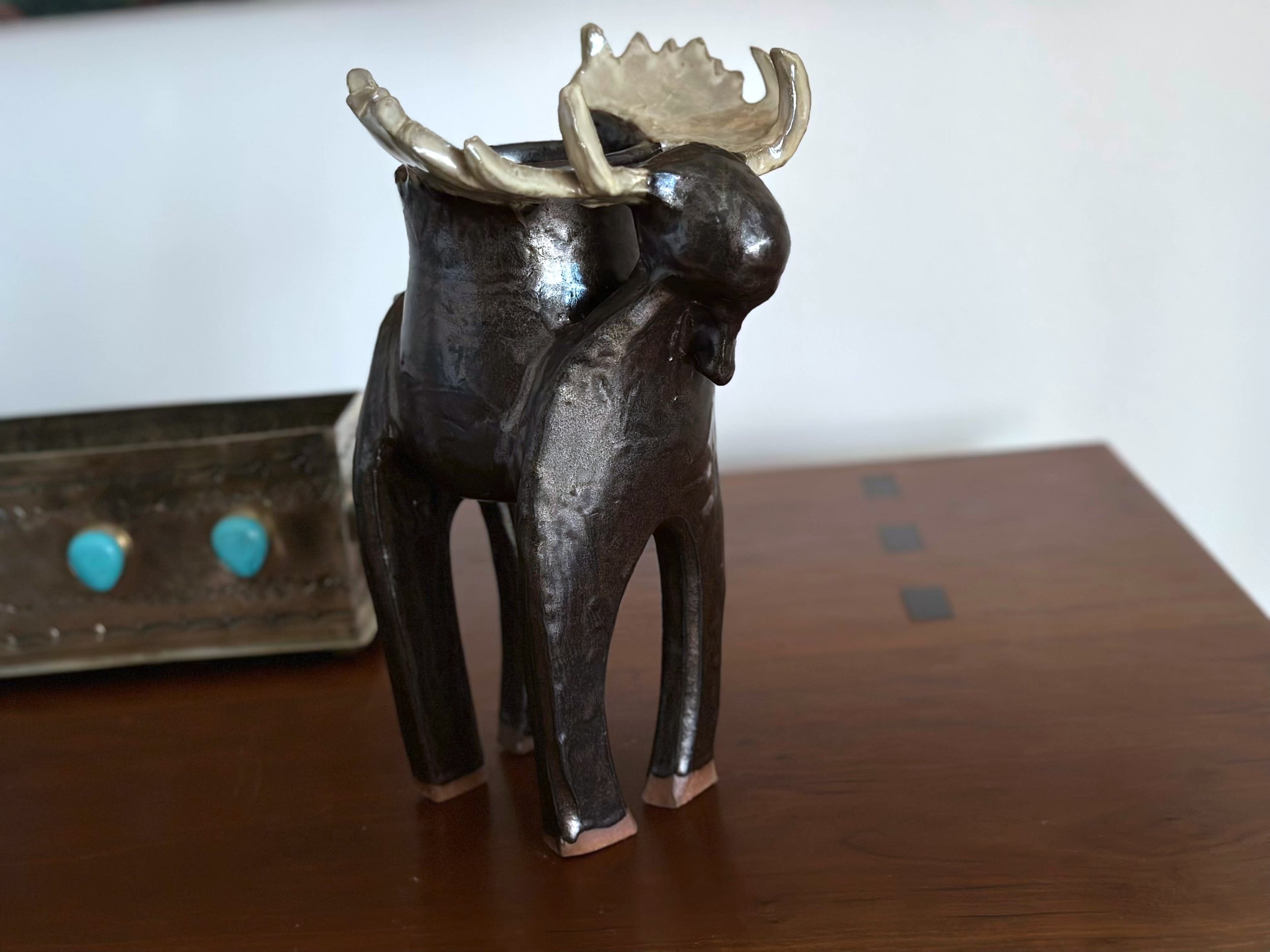 Moose Big - Yellowstone Wildlife Collection - Vase (Large)