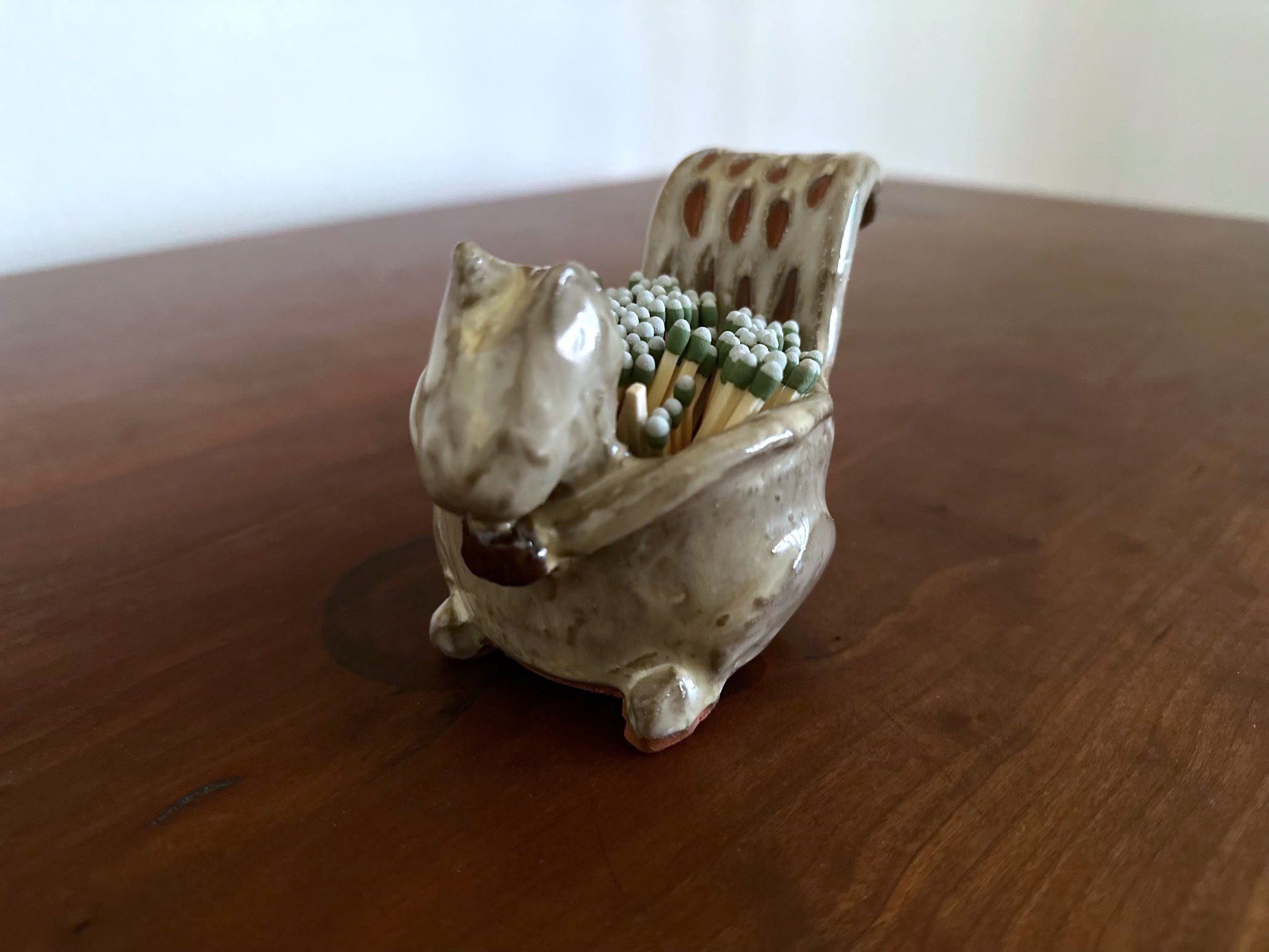 Squirrel Matches Holder - Kitchenware Collection