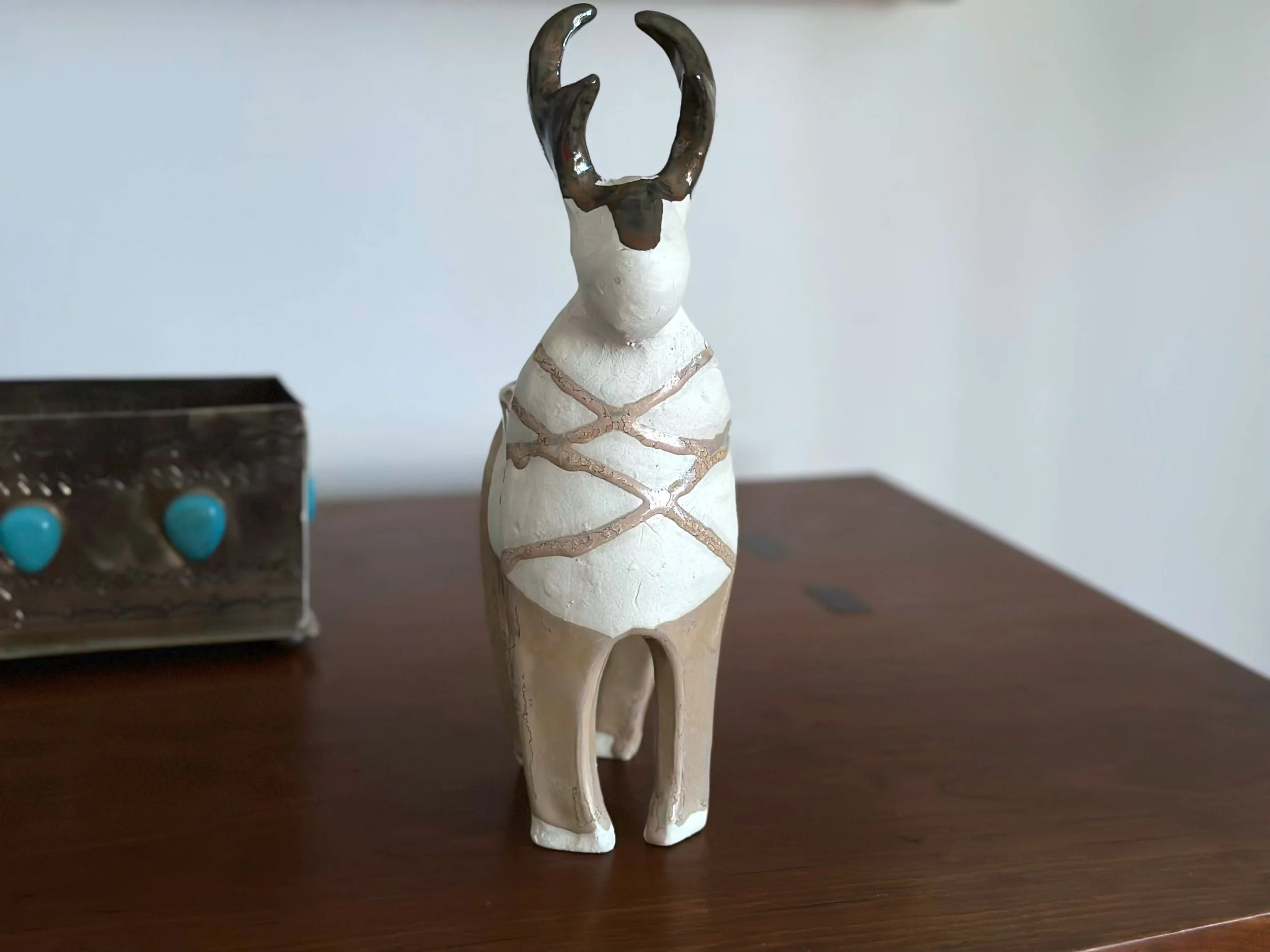 pronghorn face large by Yellowostoneware by jesse Fales copy.jpg