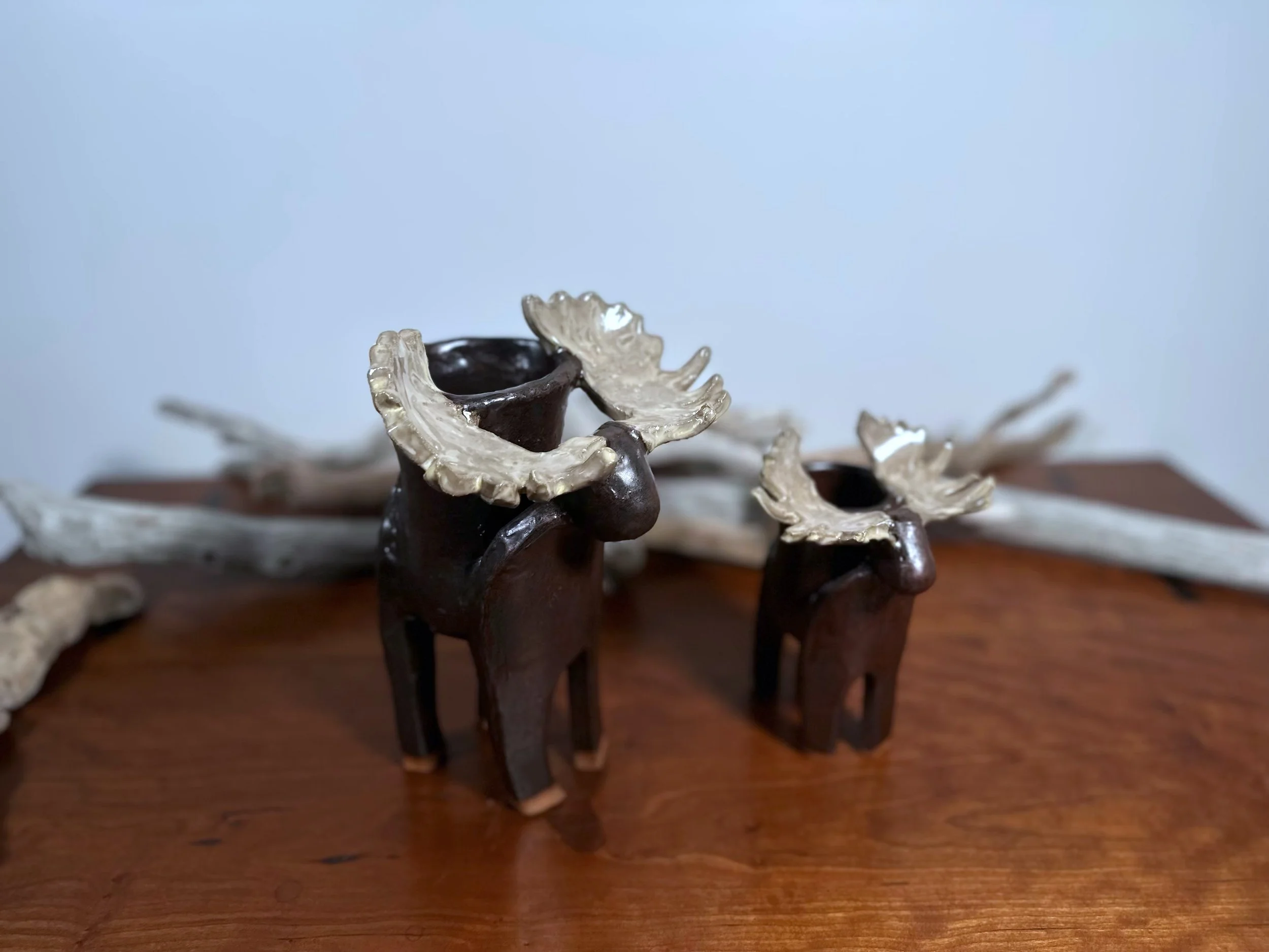 Moose large and small 2026 Yellowstone wildlife by yellowstoneware by jesse fales top 4 view large.jpg