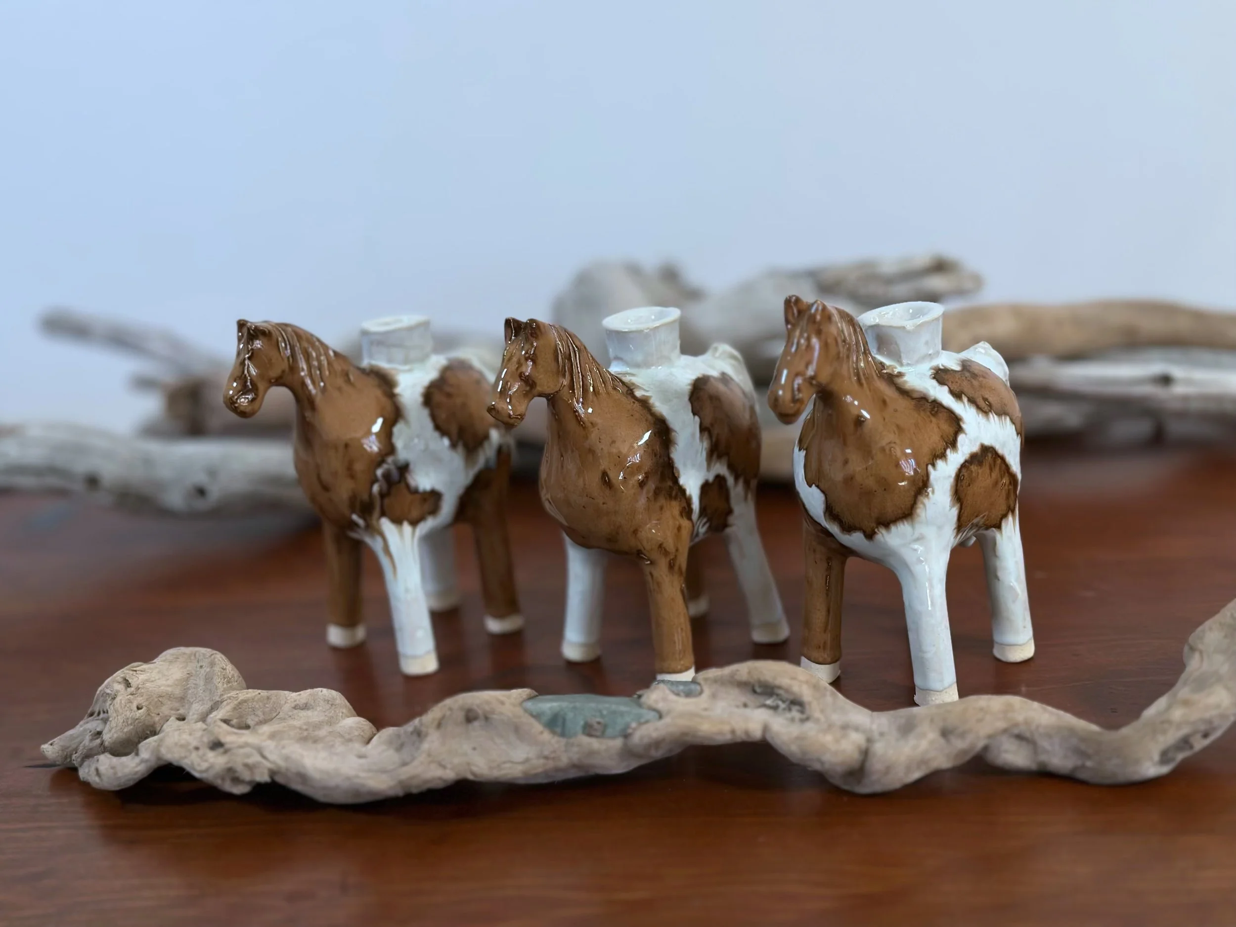 Paint Horse medium front view by Yellowsotneware by Jesse fales copy.jpg