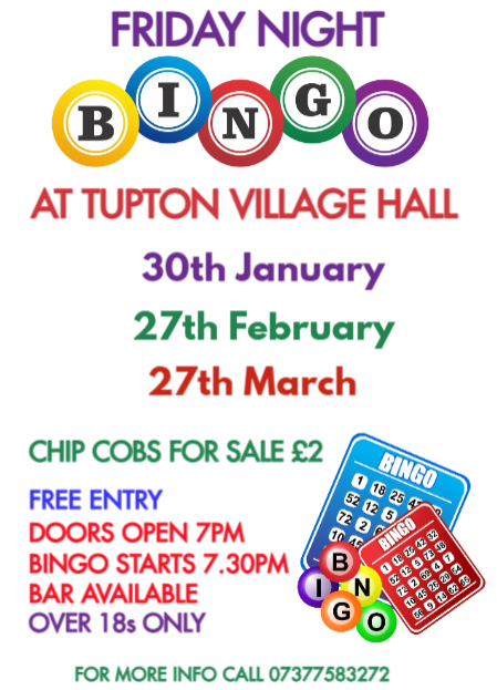 FRIDAY NIGHT BINGO (Copy)