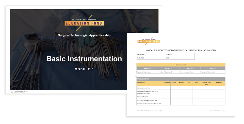 Snapshot of Surgical Technologist Pilot Program