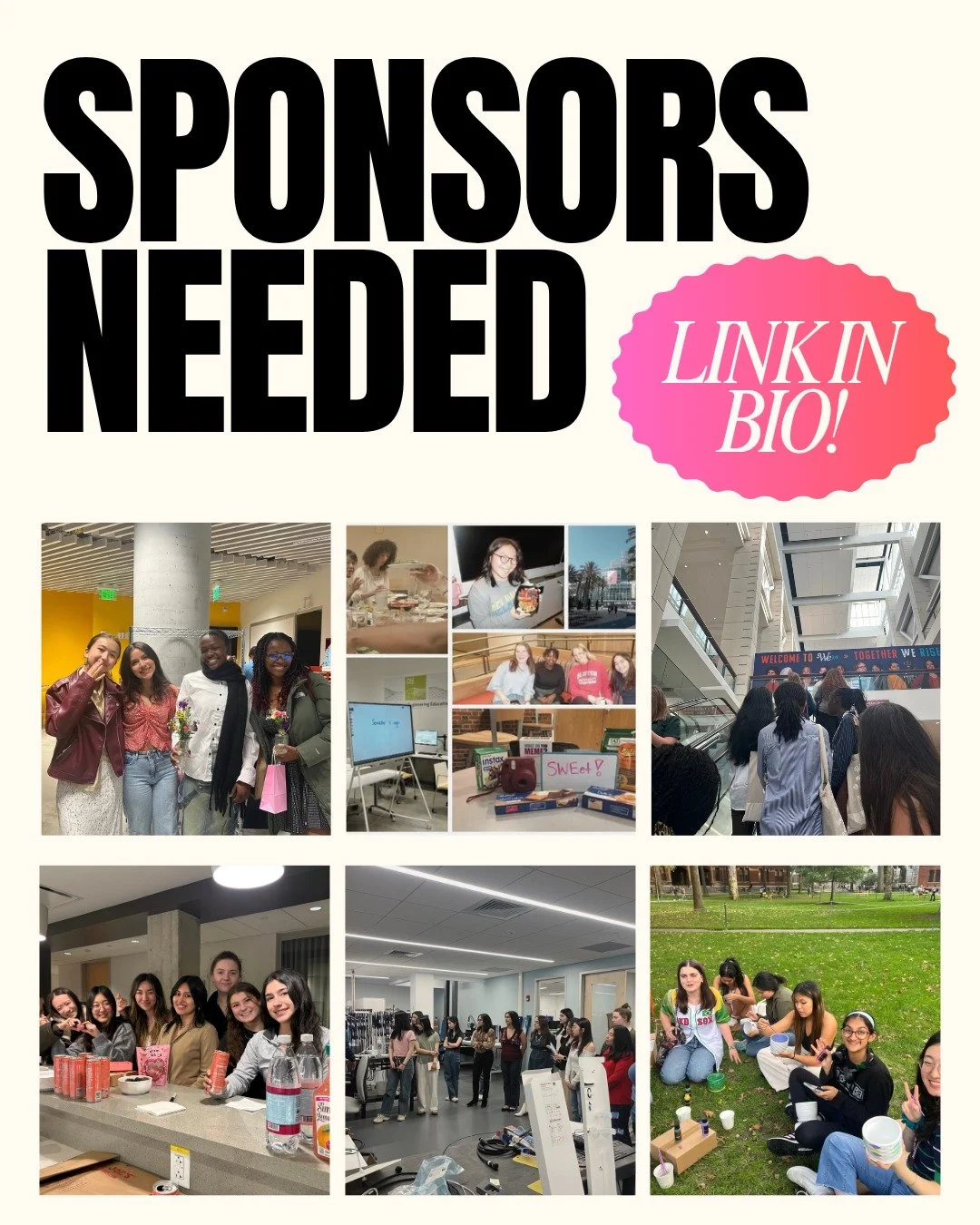 As we gear up for the 2025&ndash;2026 academic year, we&rsquo;re hoping to expand our programming to include more K&ndash;12 outreach, professional development, and student attendance at the SWE National Conference. However, due to anticipated fundin