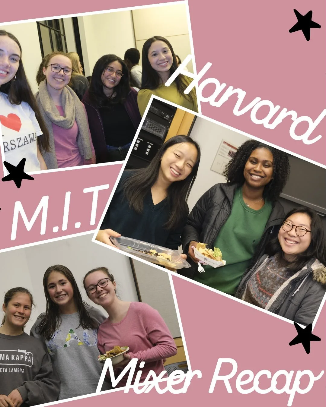 Throwback to our MIT x Harvard Mixer! 
We had a great time getting to know members of the MIT chapter of the Society of Women Engineers! @mitswe 
We are looking forward to connecting with more SWE chapters around Boston! 💌

#harvard 
#boston 
#women