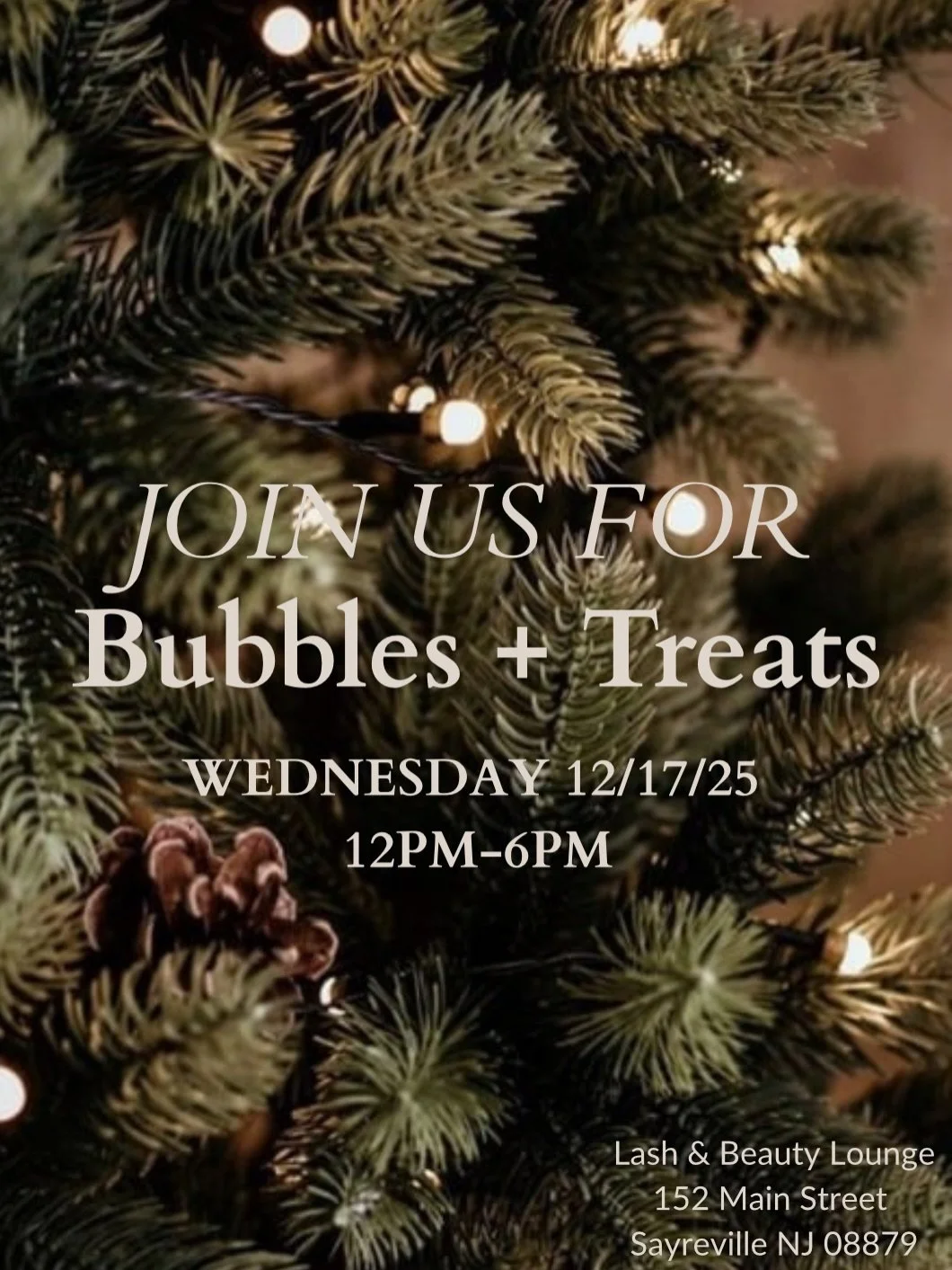 Holiday vibes are ON at LBL! 🎄
Sip some bubbles, get jeweled with @linkedbymint , and try David&rsquo;s amazing cookies @makeitnice.cooking (trust us&hellip; they&rsquo;re amazing).
Shop, mingle &amp; get sparkly with us! 🥲

Plus&hellip;.. enjoy sp