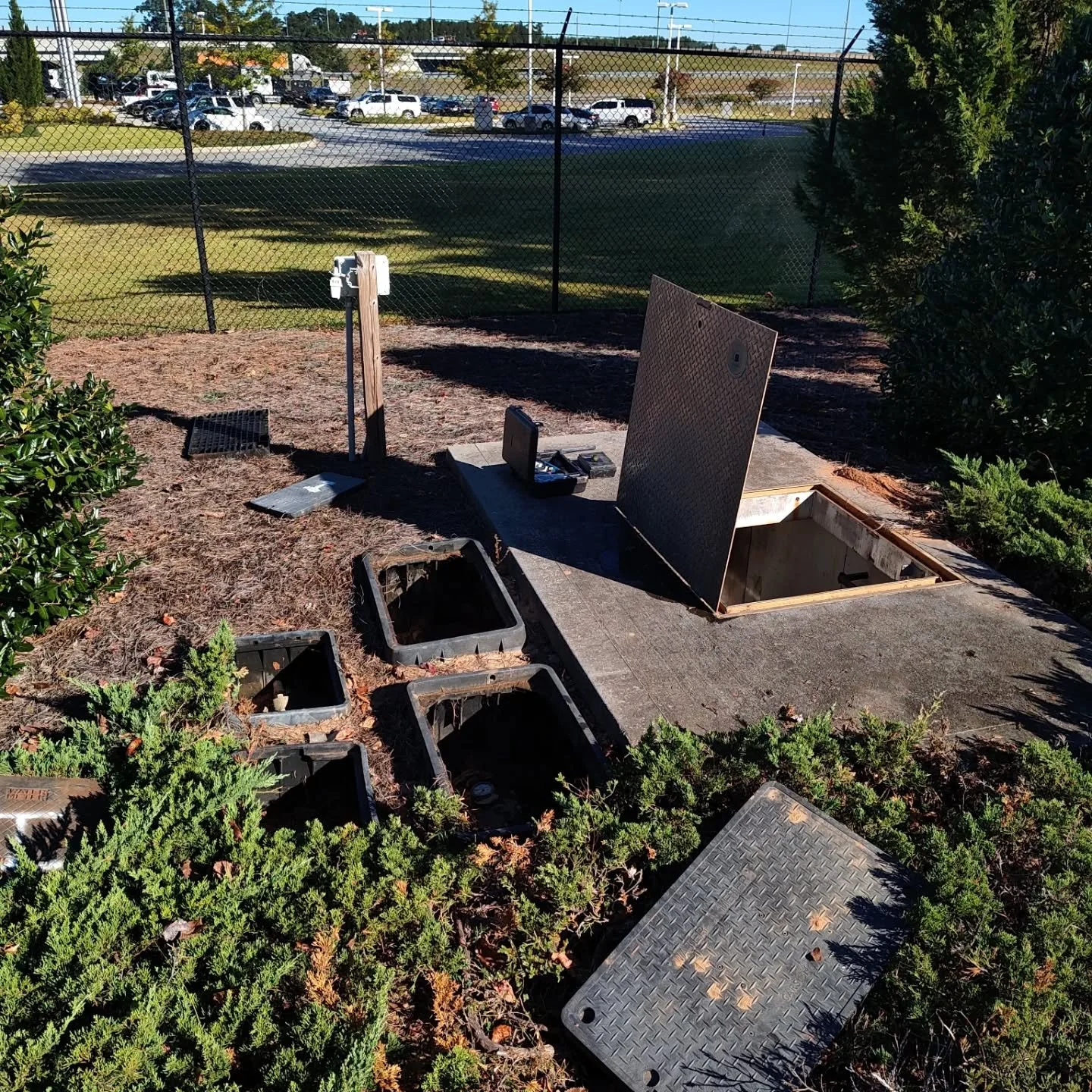 Ever walk or drive past these and wonder what&rsquo;s actually inside? 🤔

It&rsquo;s not just a hole in the ground. Hidden inside those enclosures is serious equipment like these backflow preventers.
​Their entire job is to act as a heavy-duty, one-