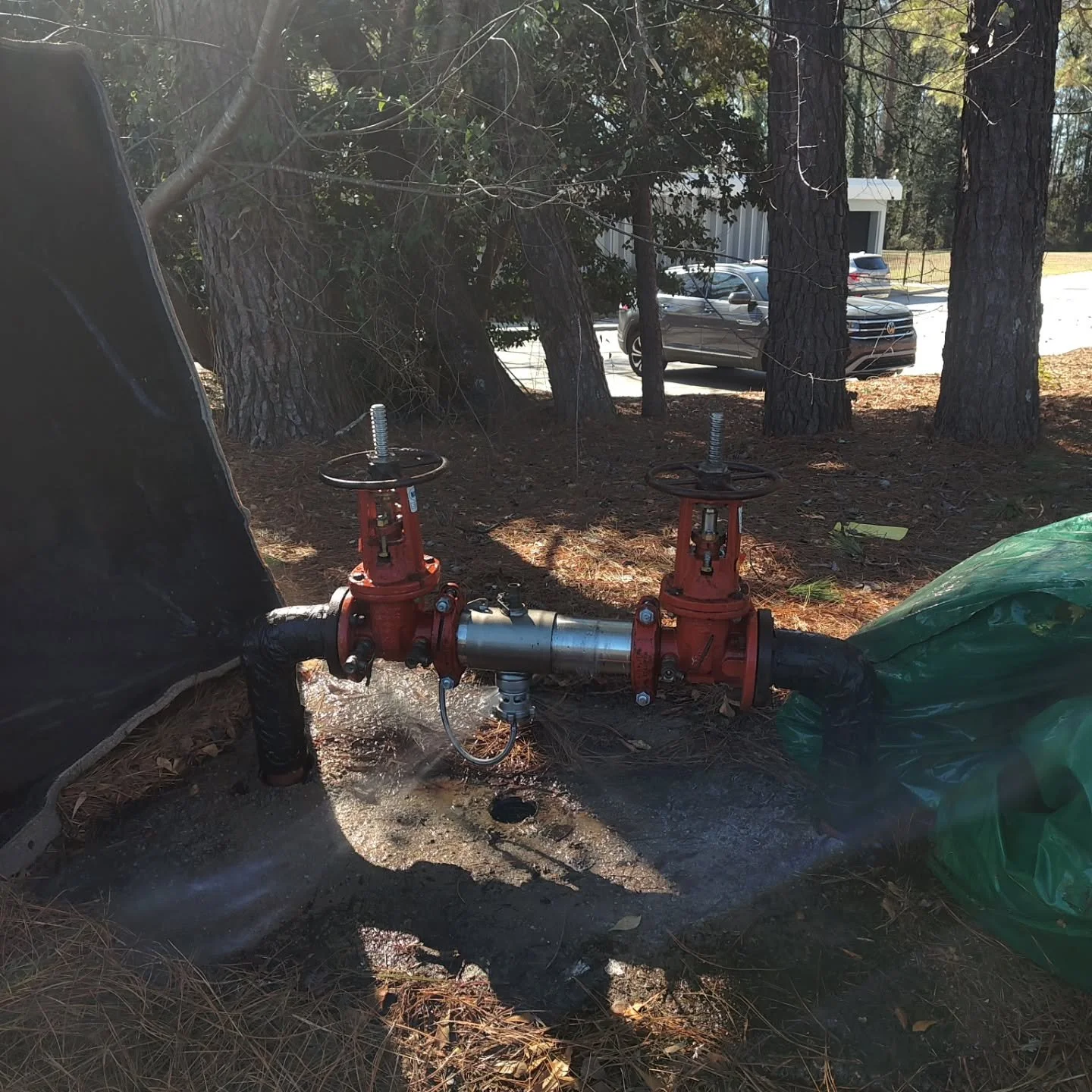 Another day, another relief valve doing exactly what it's supposed to do.
If you're looking for a sign to schedule your annual backflow test... this is it.

#backflowtesting #waterleak #Plumbing #backflowpros #facilitymanagement