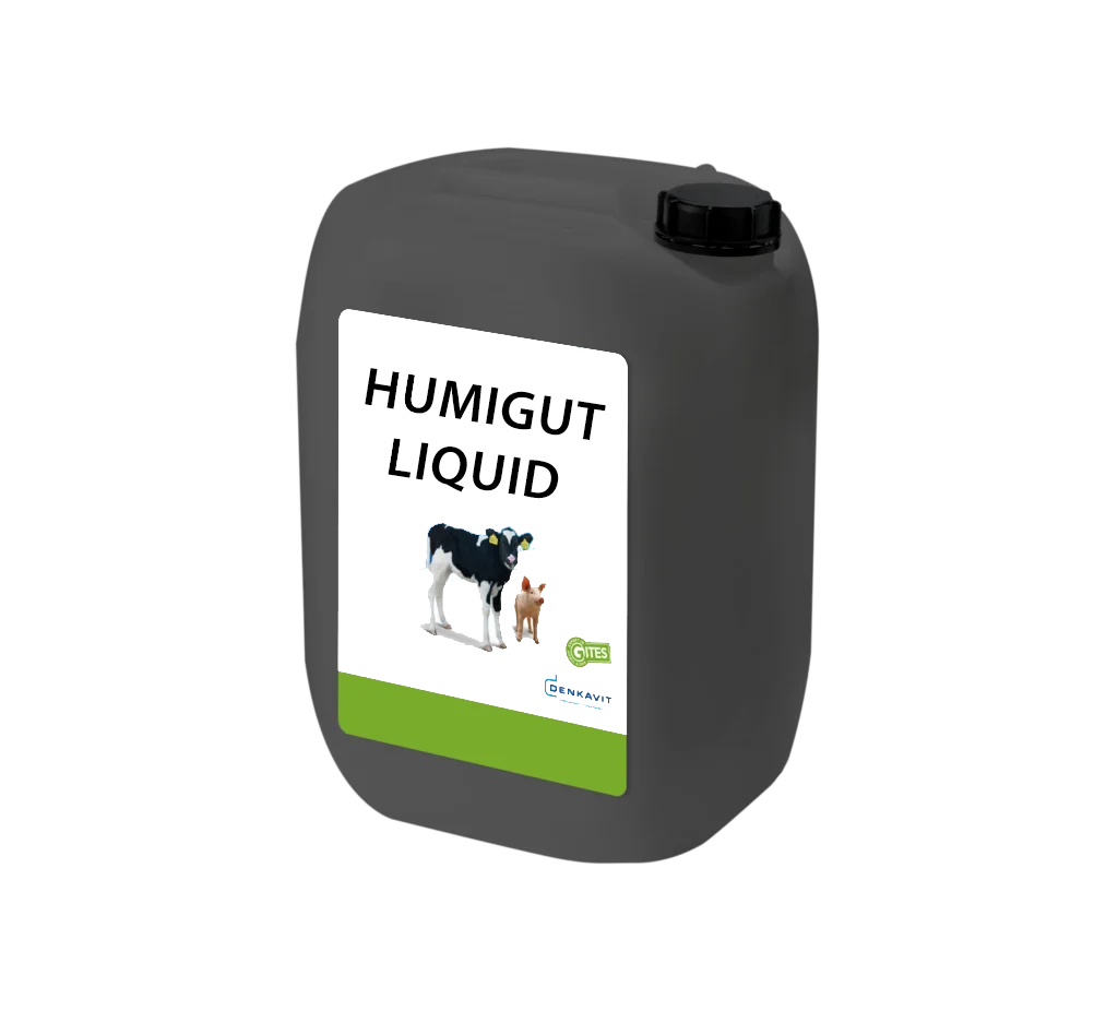 Humigut liquid in a jerry can