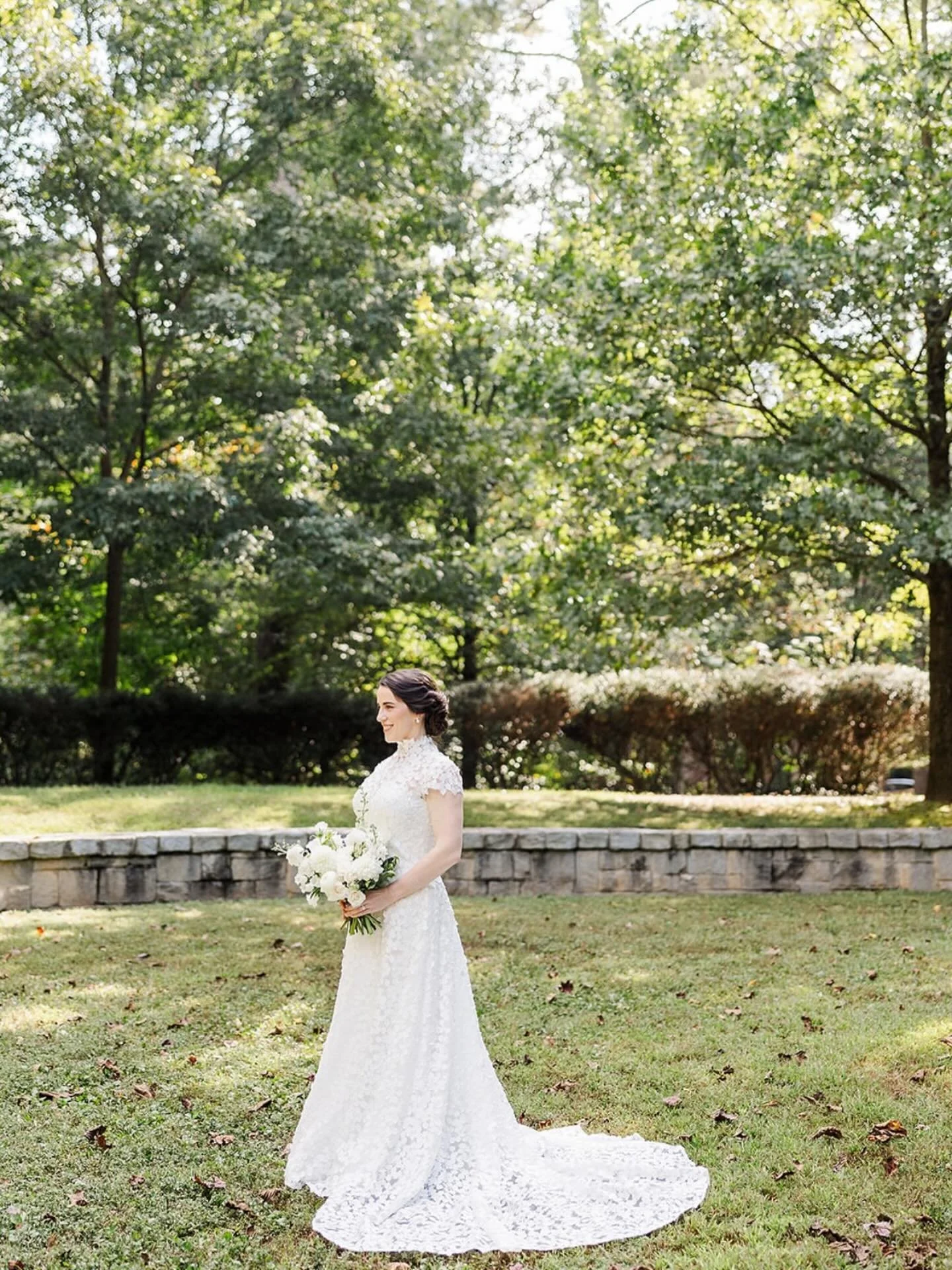 A serene moment before the celebration begins.

Vendor Spotlight:
Photography: @christhydephotography
Bridal Beauty: @brushworx
Venue: @bishopstation
Planning: @marea.events

💙 : Brushworx: Hair &amp; Makeup
👰&zwj;♀️ : Weddings | Engagements | Even