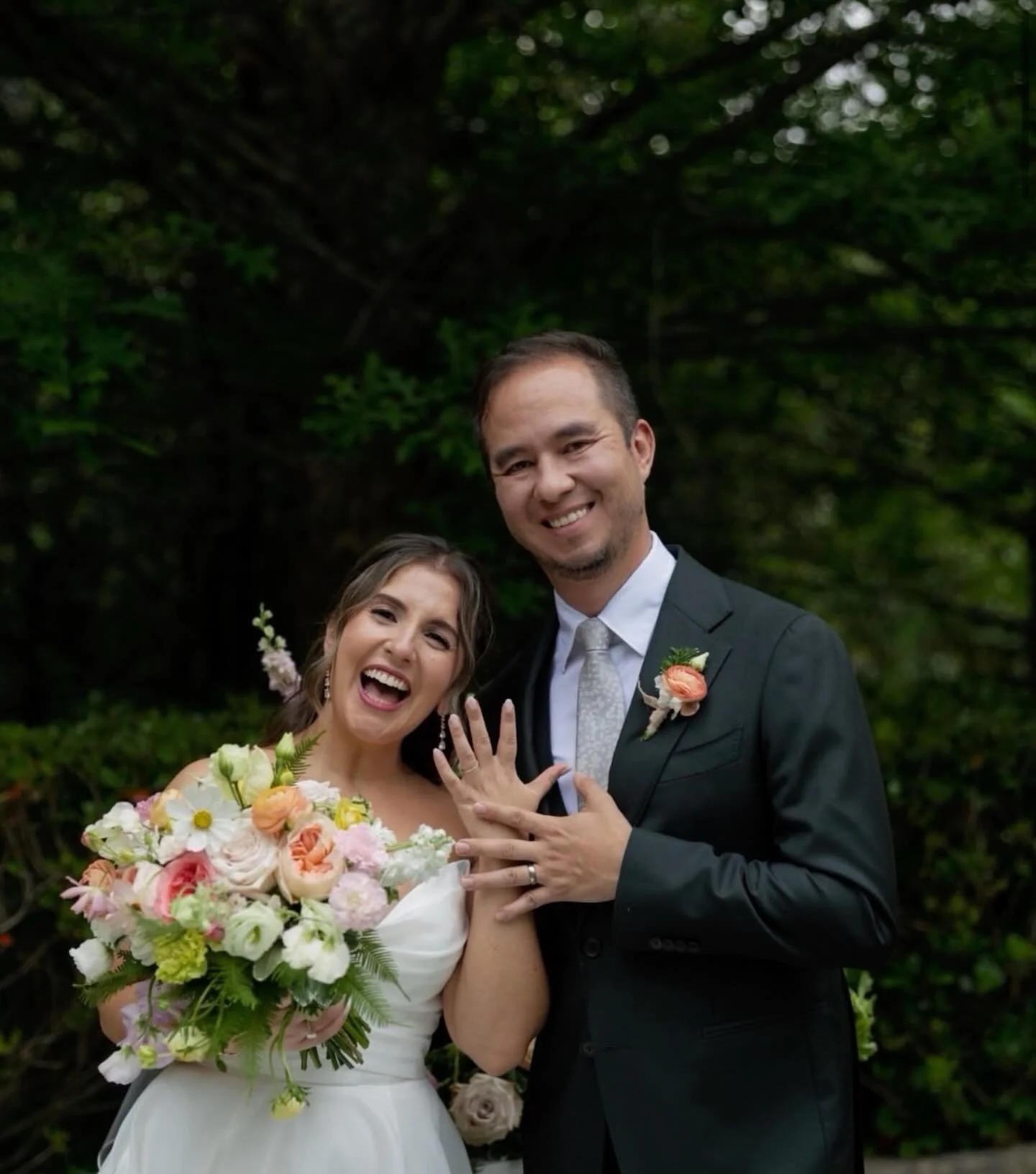 Hair done, rings on, utter joy!

Vendor Spotlight:
Photography: @kimhymesphotography 
Bridal Beauty: @brushworx
Venue: @callanwoldefinearts 
Event Planner: @camvis_creations 

💙: Brushworx: Hair &amp; Makeup
👰🏼&zwj;♀️: Weddings | Engagements | Eve
