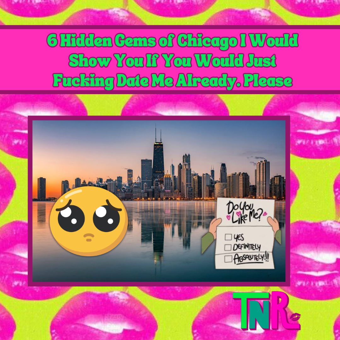6 Hidden Gems of Chicago I Would Show You If You Would Just Fucking Date Me Already. Please