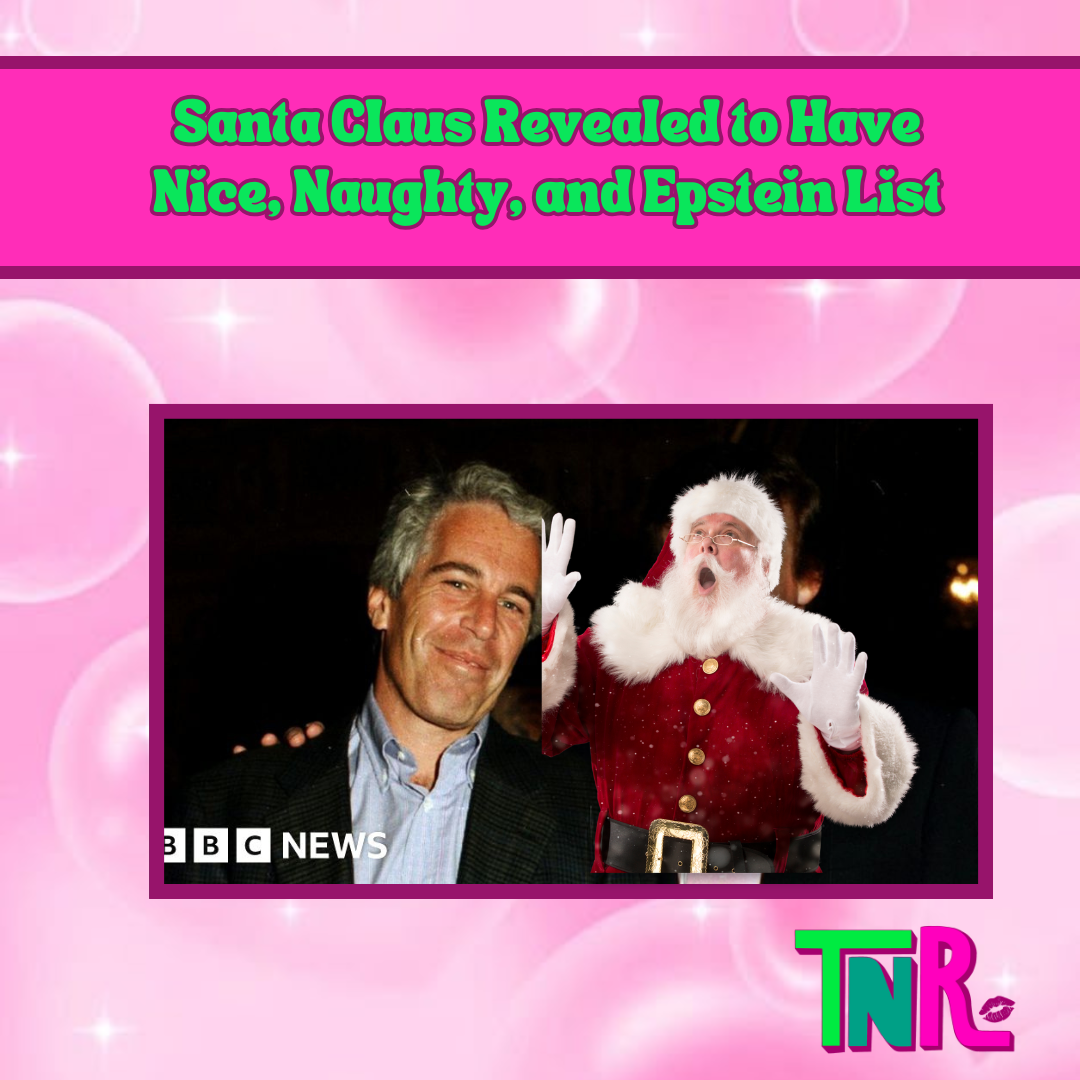 Santa Claus Revealed to Have Nice, Naughty, and Epstein List