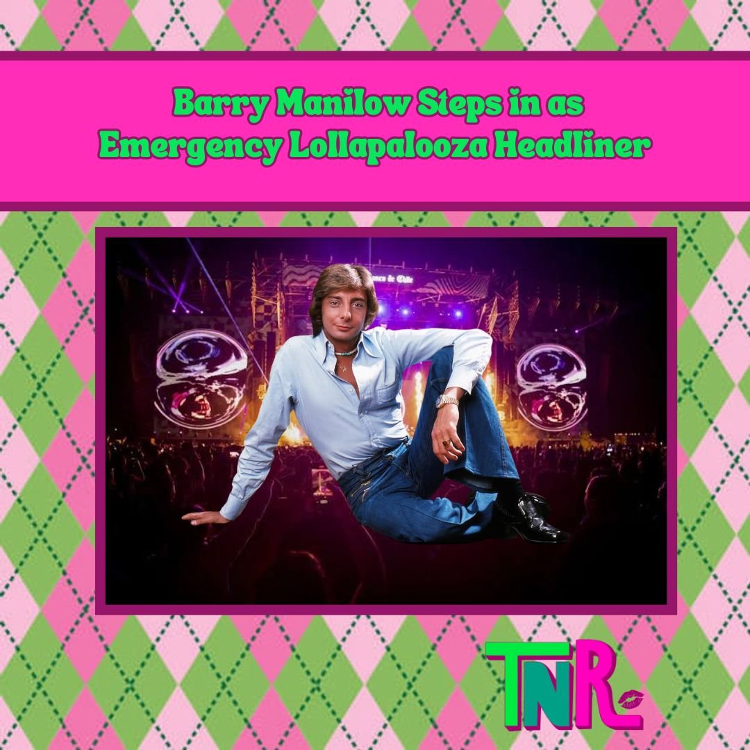 Barry Manilow Steps in as Emergency Lollapalooza Headliner