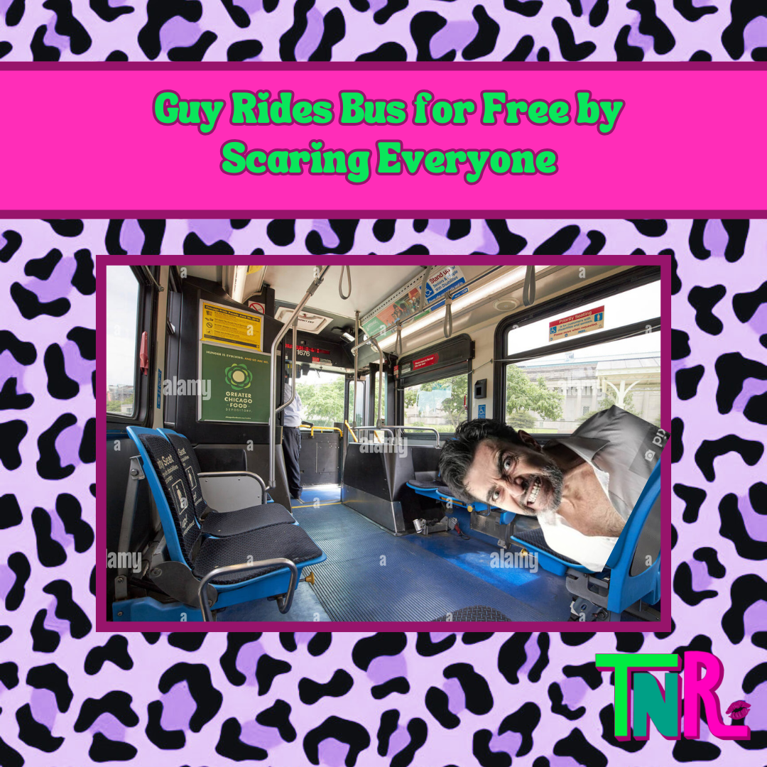 Guy Rides Bus for Free by Scaring Everyone