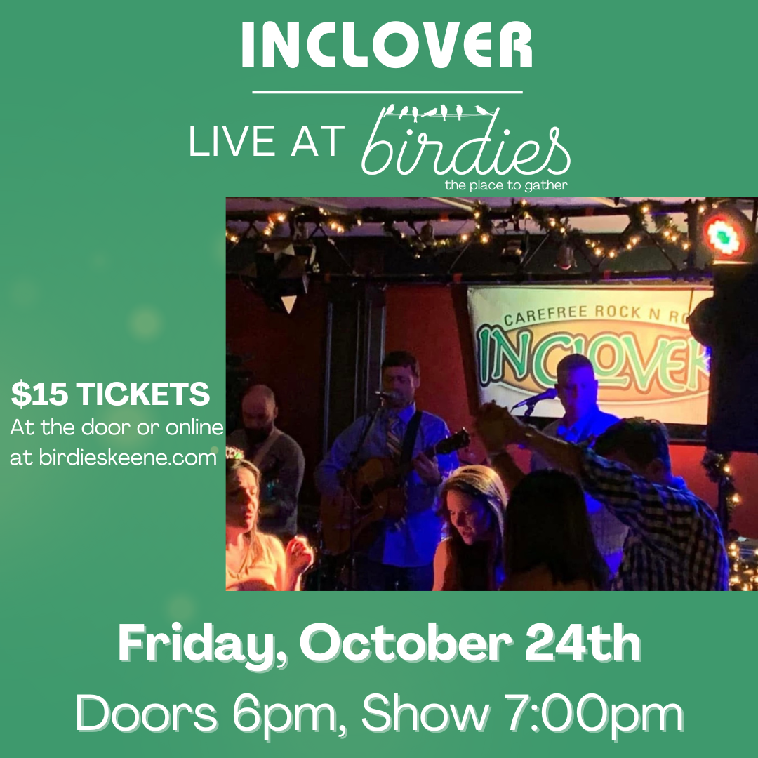 Inclover- LIVE at Birdies!