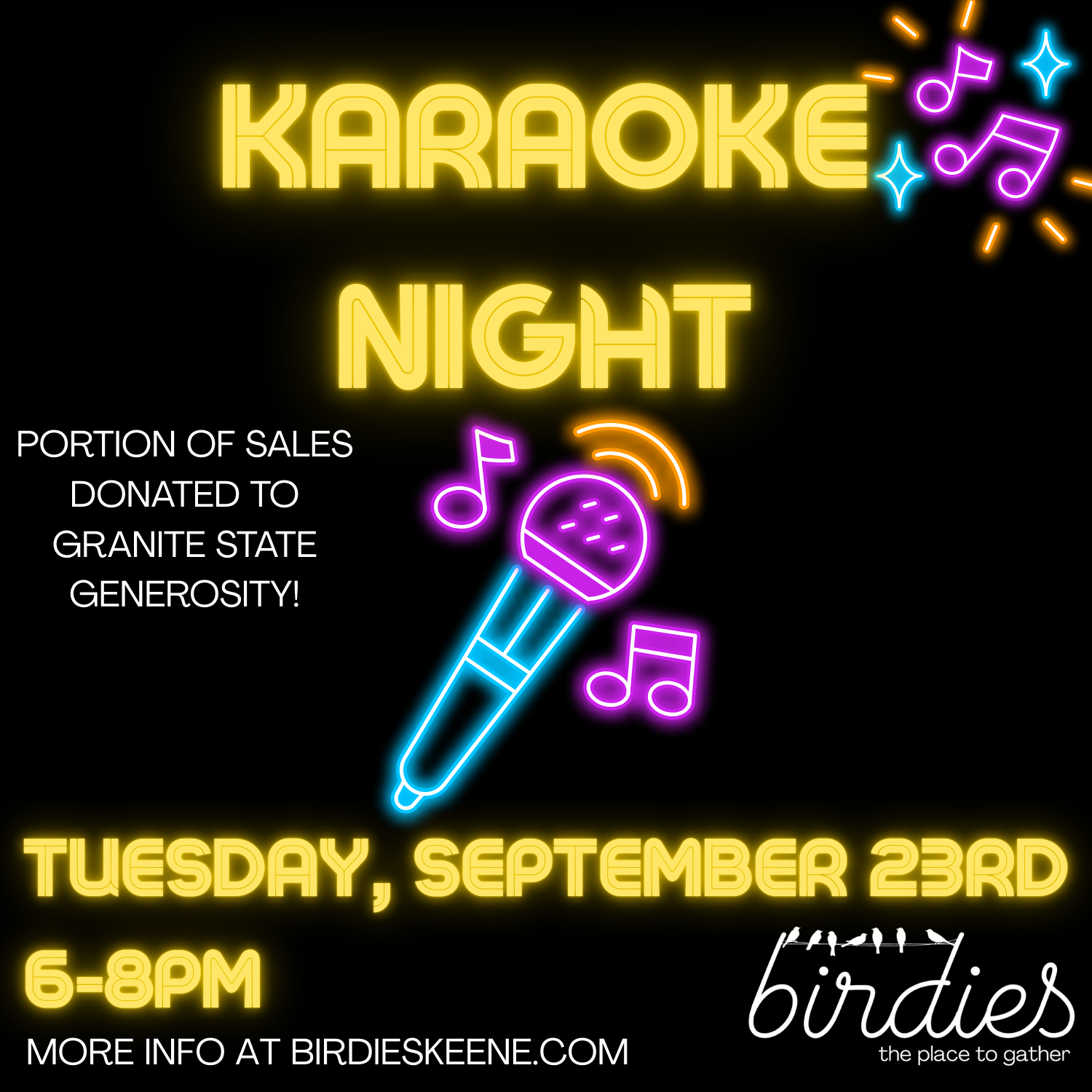 Karaoke Night!