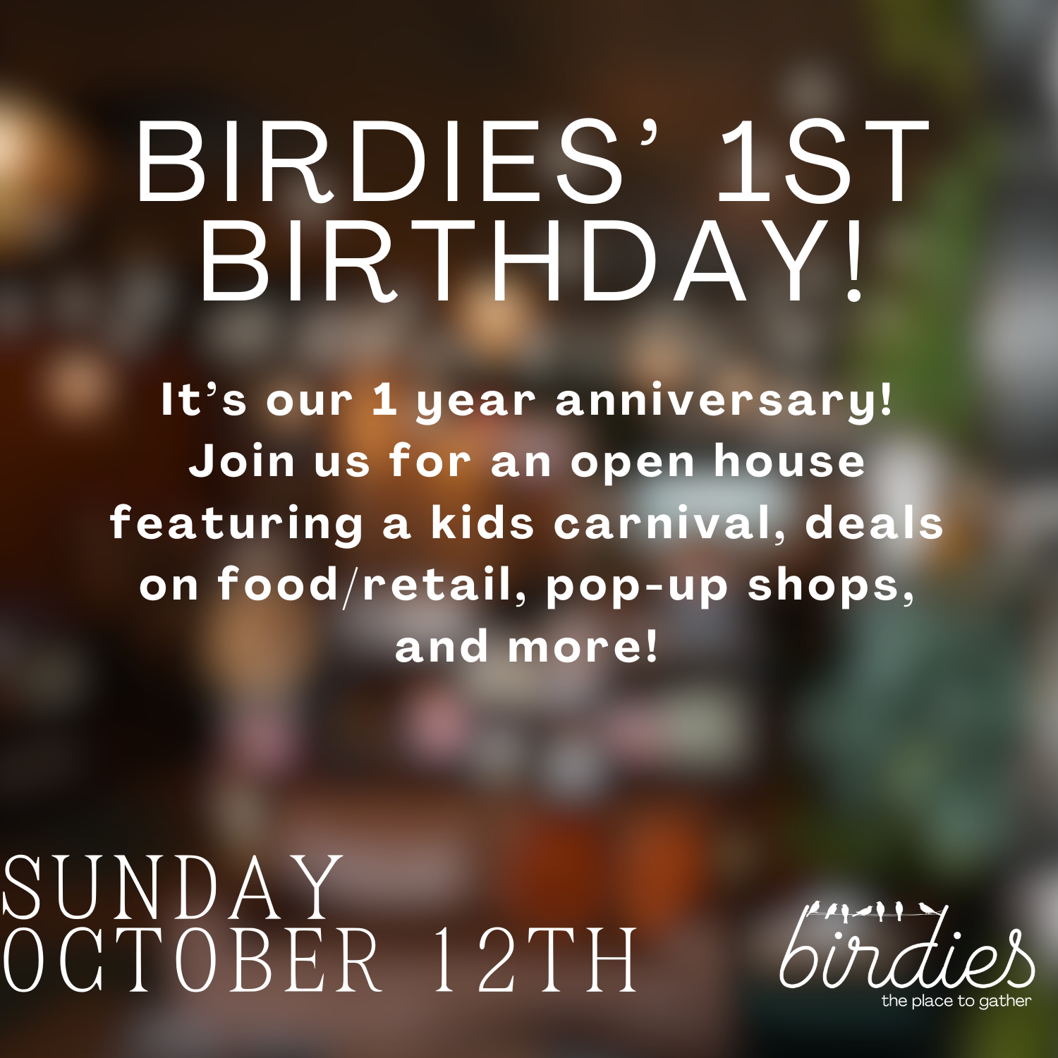 Birdies' 1 Year Anniversary!