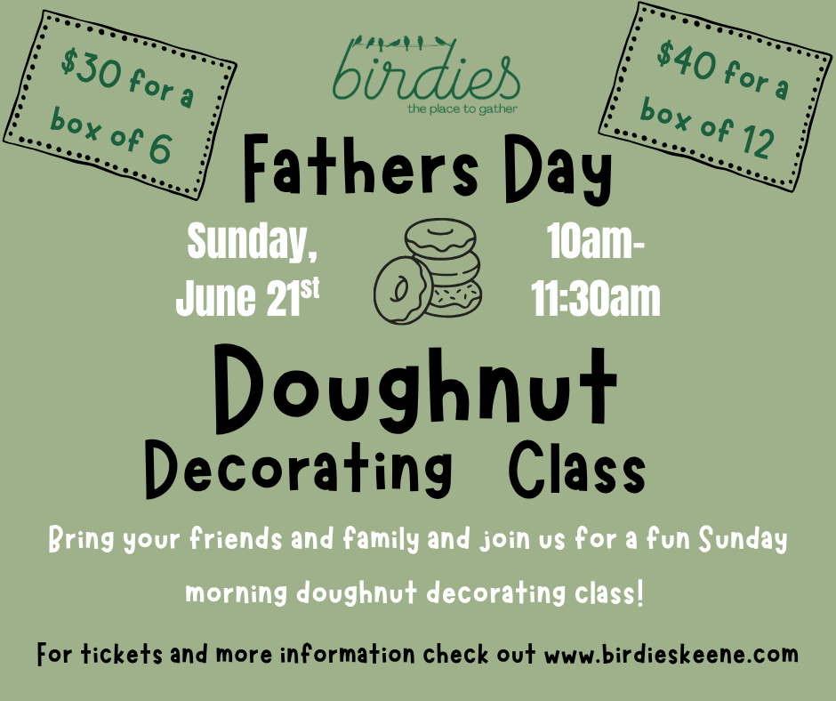 Father's Day Doughnut Decorating!