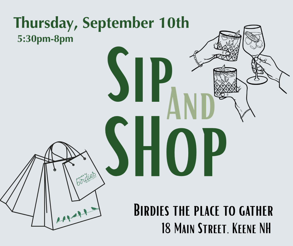 Sip and Shop!