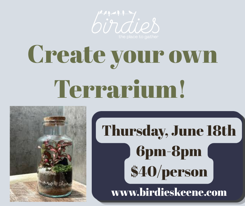 Terrarium Building!