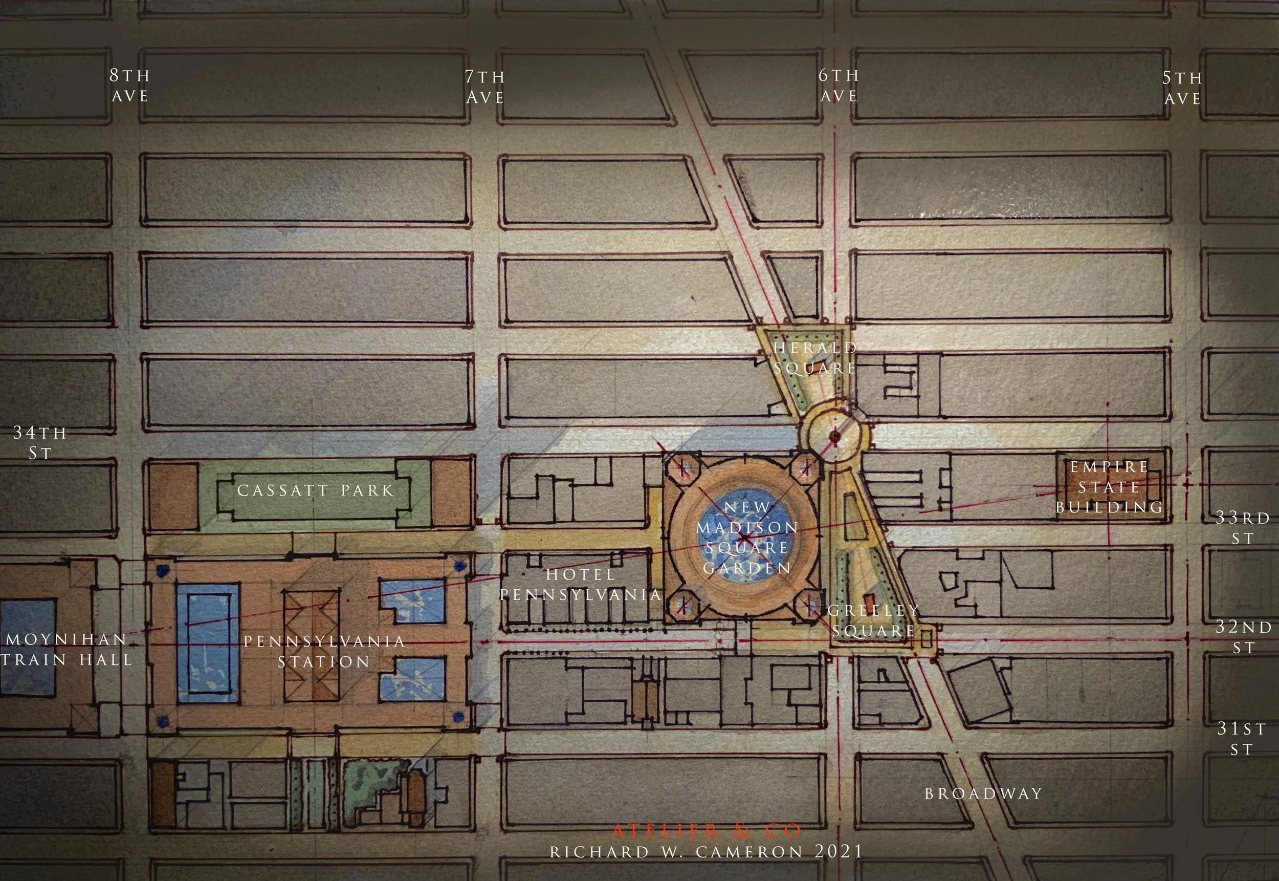 Original design and renderings by Richard Cameron/RWC Atelier & Co. (All Rights Reserved)