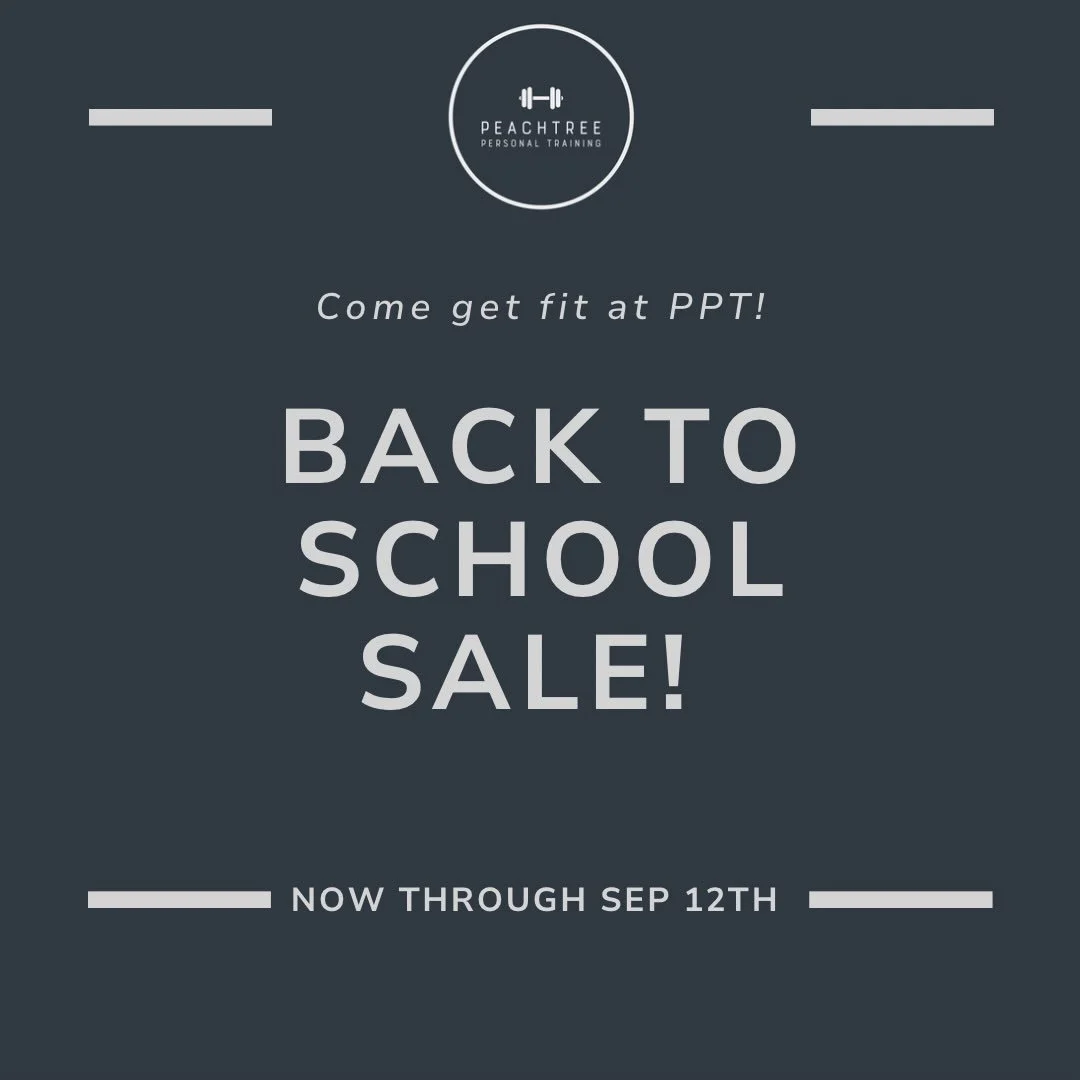 School&rsquo;s back in session, and we&rsquo;re rocking and rolling here at PPT. It&rsquo;s a great time to get into a solid routine, so don&rsquo;t wait! Limited space available. DM us or check us out @ www.pptatl.com