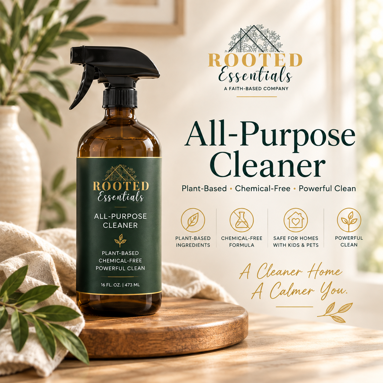ROOTED ESSENTIALS™ ALL-PURPOSE CLEANER