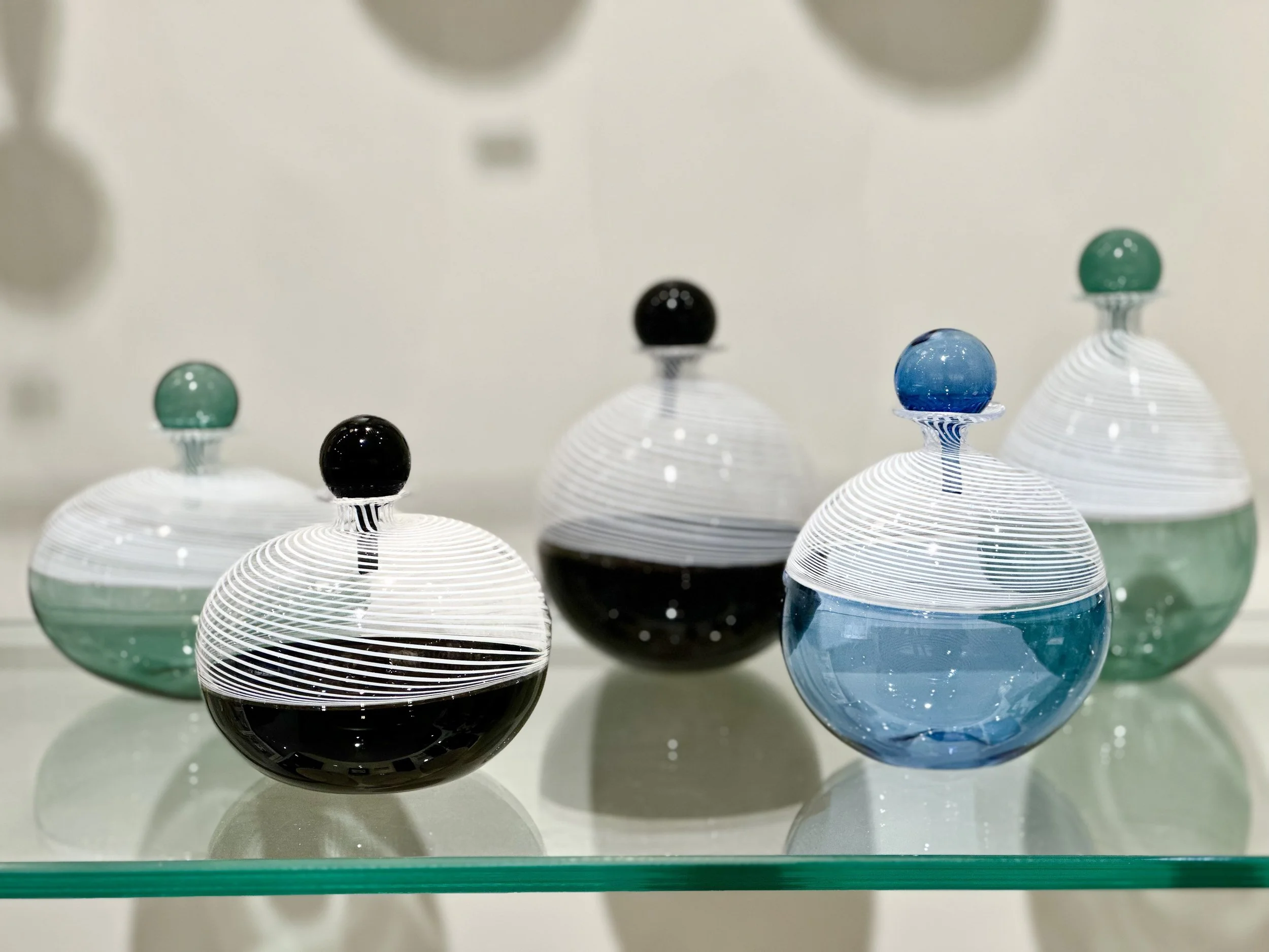 Bottigliette filigrana medie €65,00 (contattarci per la disponibilità dei colori)