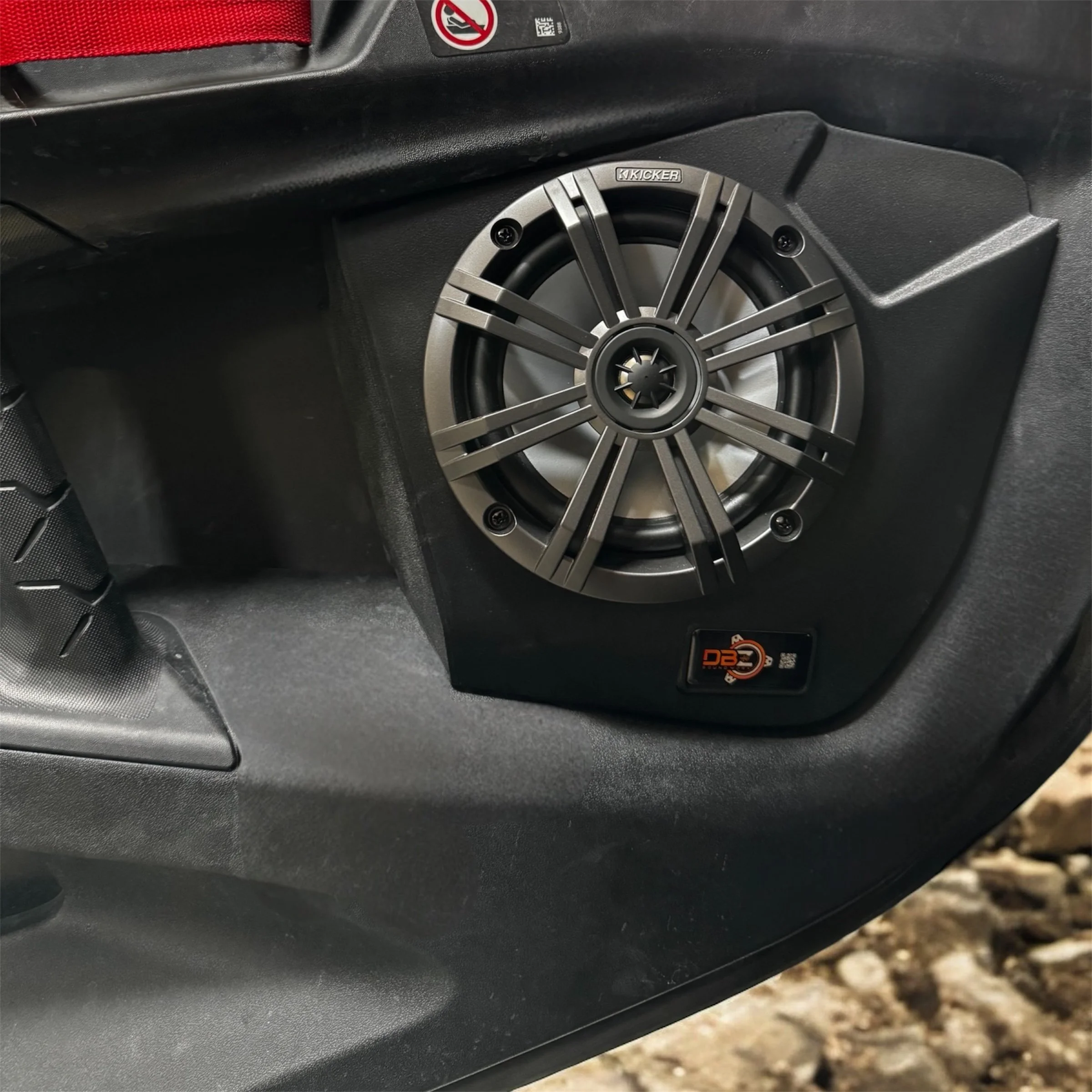 2024-2026 Maverick R Rear Door 6.5"