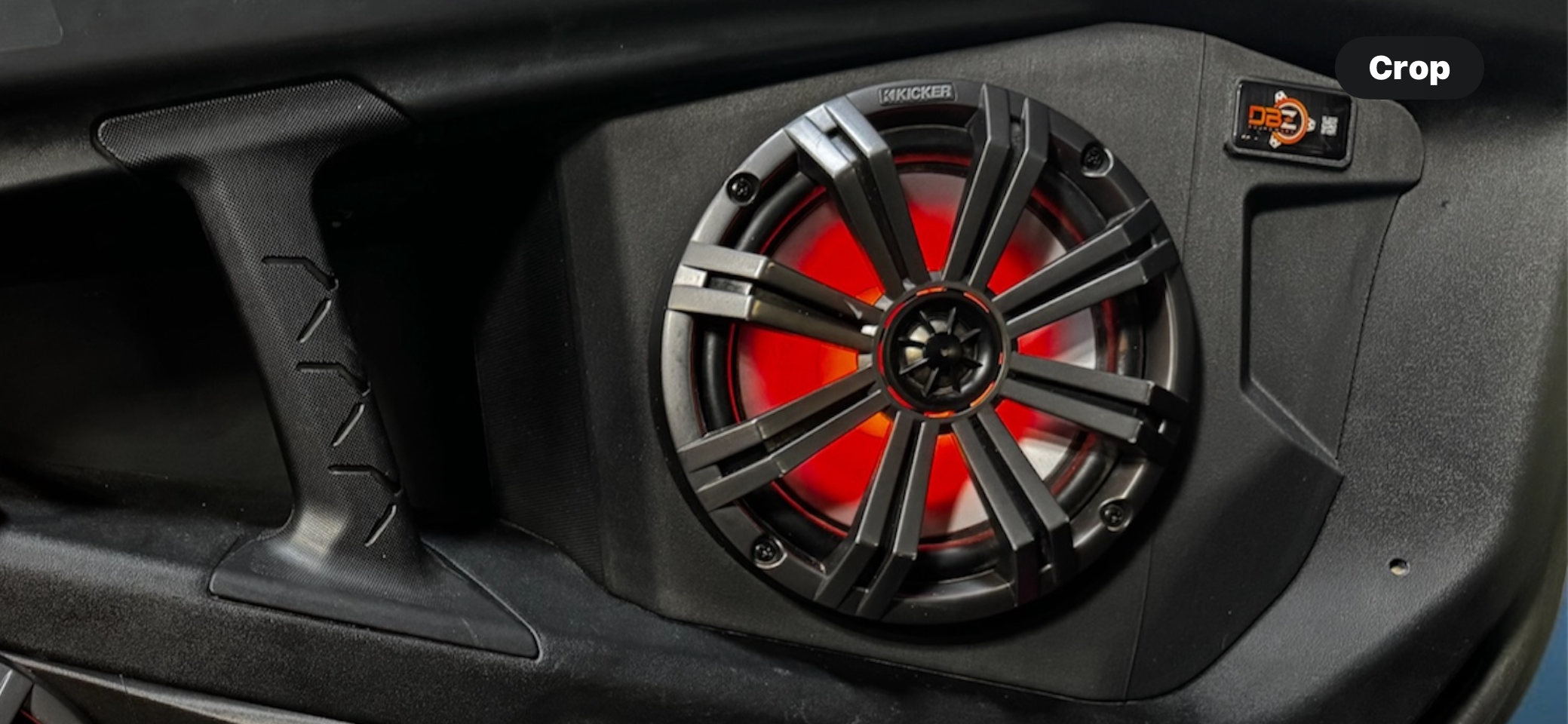 2024-2026 Maverick R Upper Front Door Pods — DBZ Sound Worx