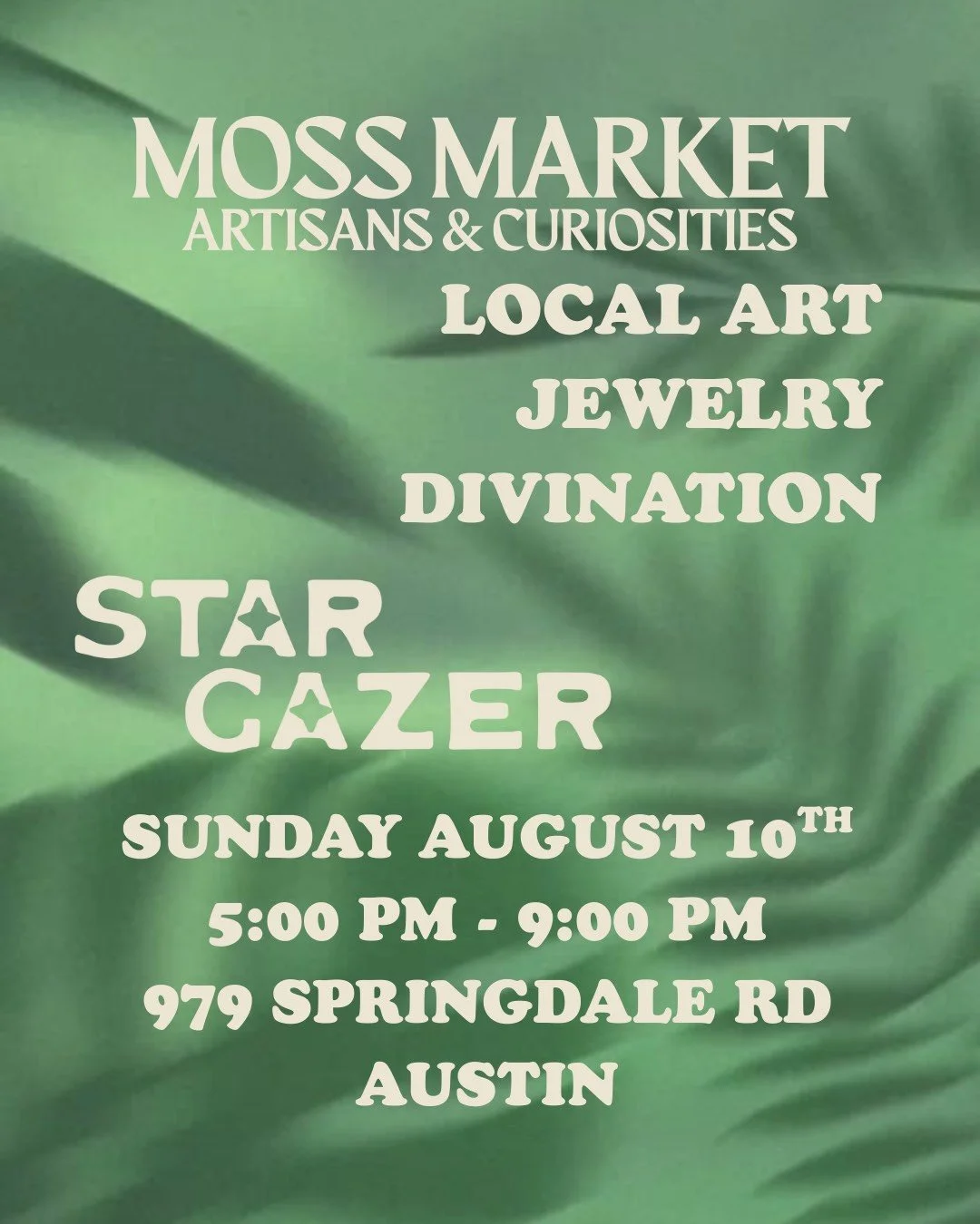 Vendor Market: Moss Market