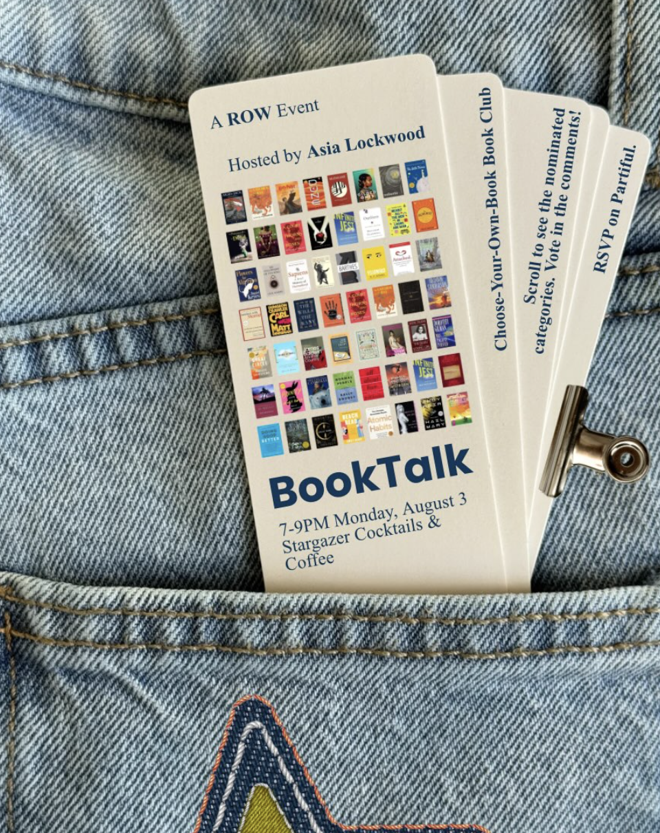 Book Talk with ROW 
