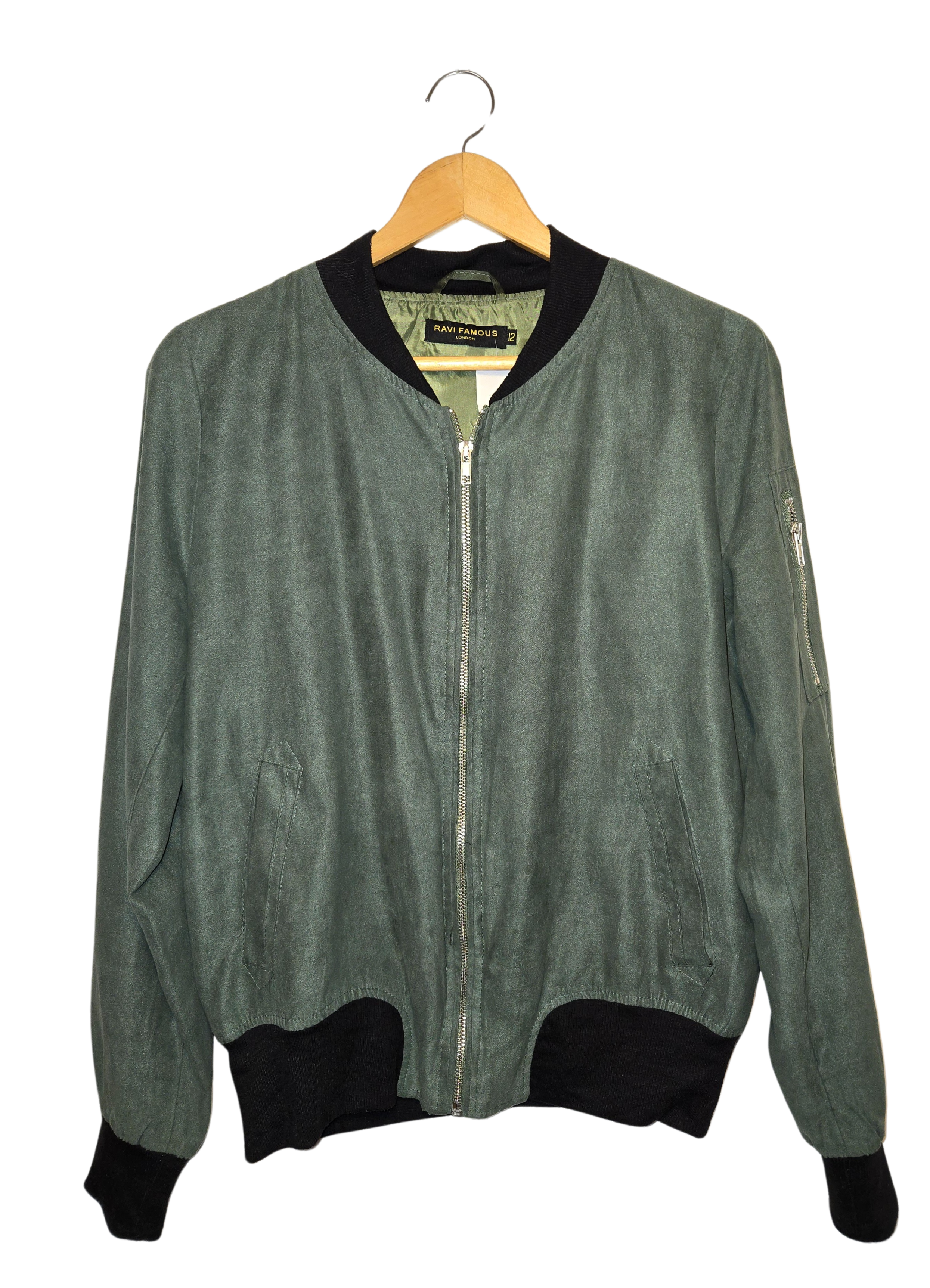 Faux Suede Jacket