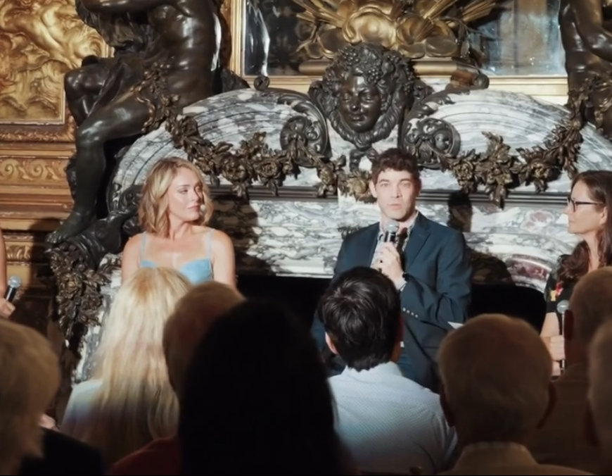 An inspiring evening with Jeremy Jordan and Ashley Spencer at Marble House.