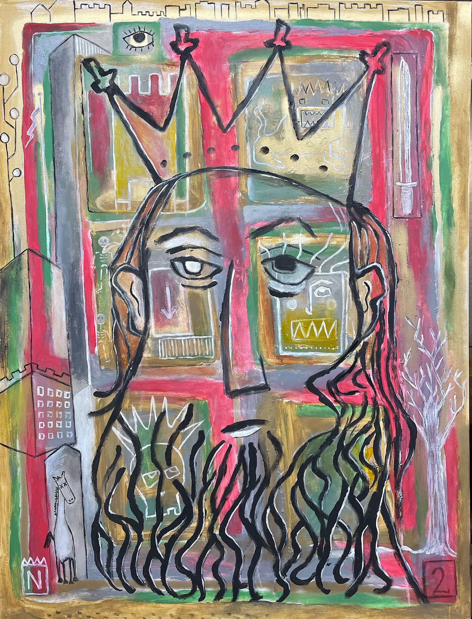 king richard takes a moment to ponder his life choices