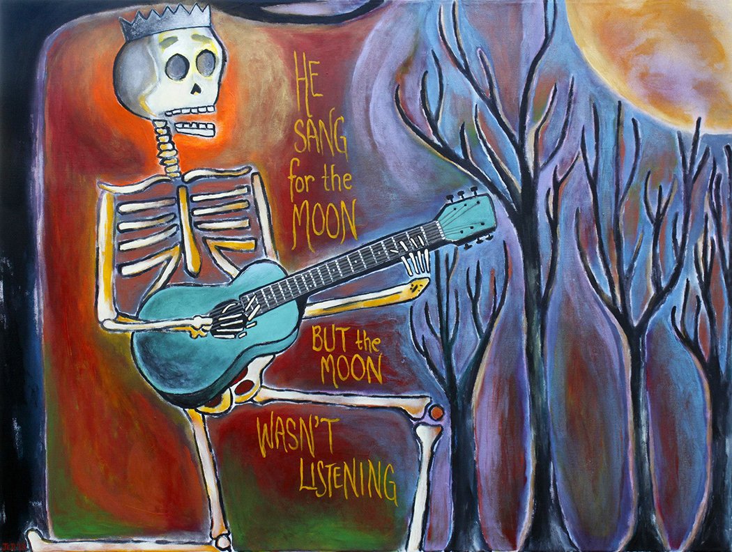 he sang for the moon but the moon wasn't listening