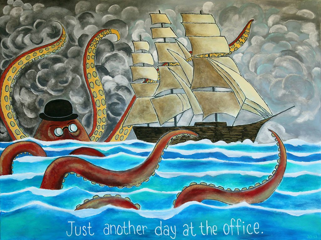 just another day at the office