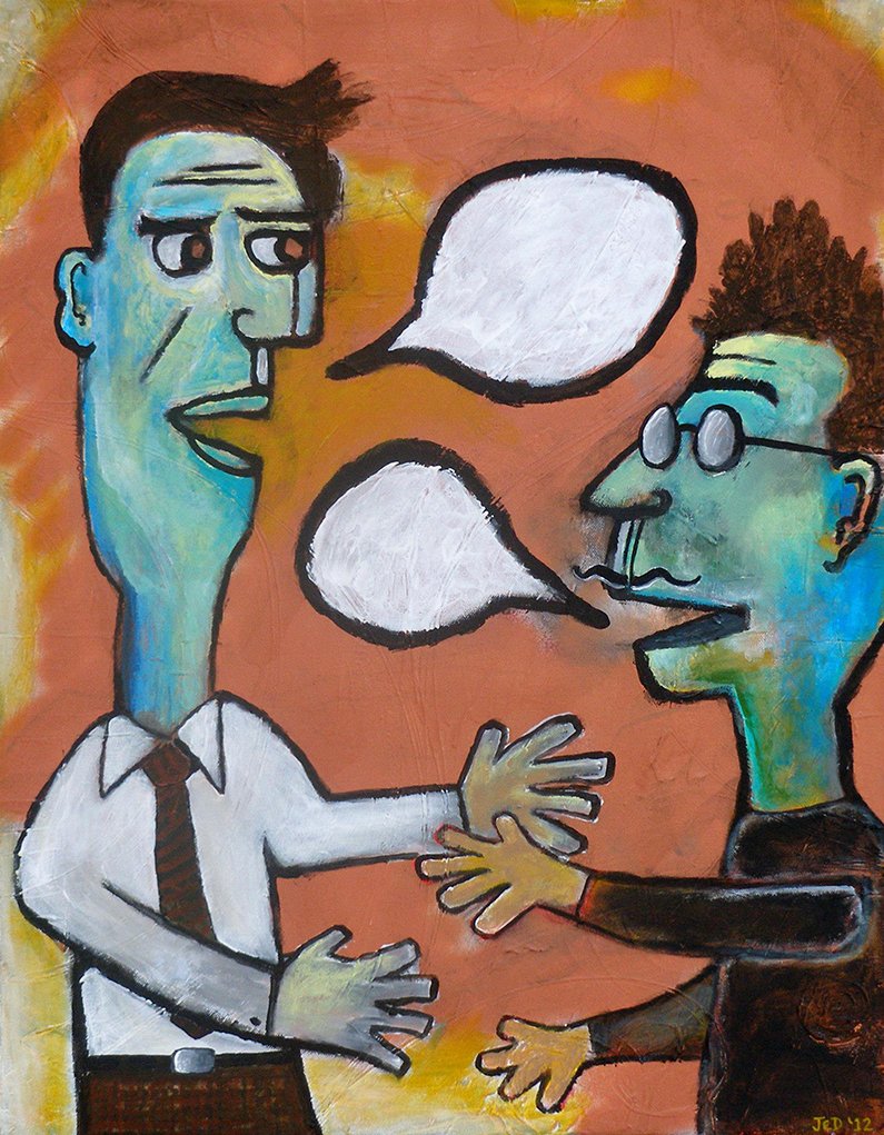 the conversation