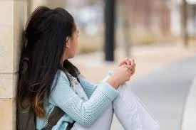 photo of a teen girl with autism navigating puberty stage